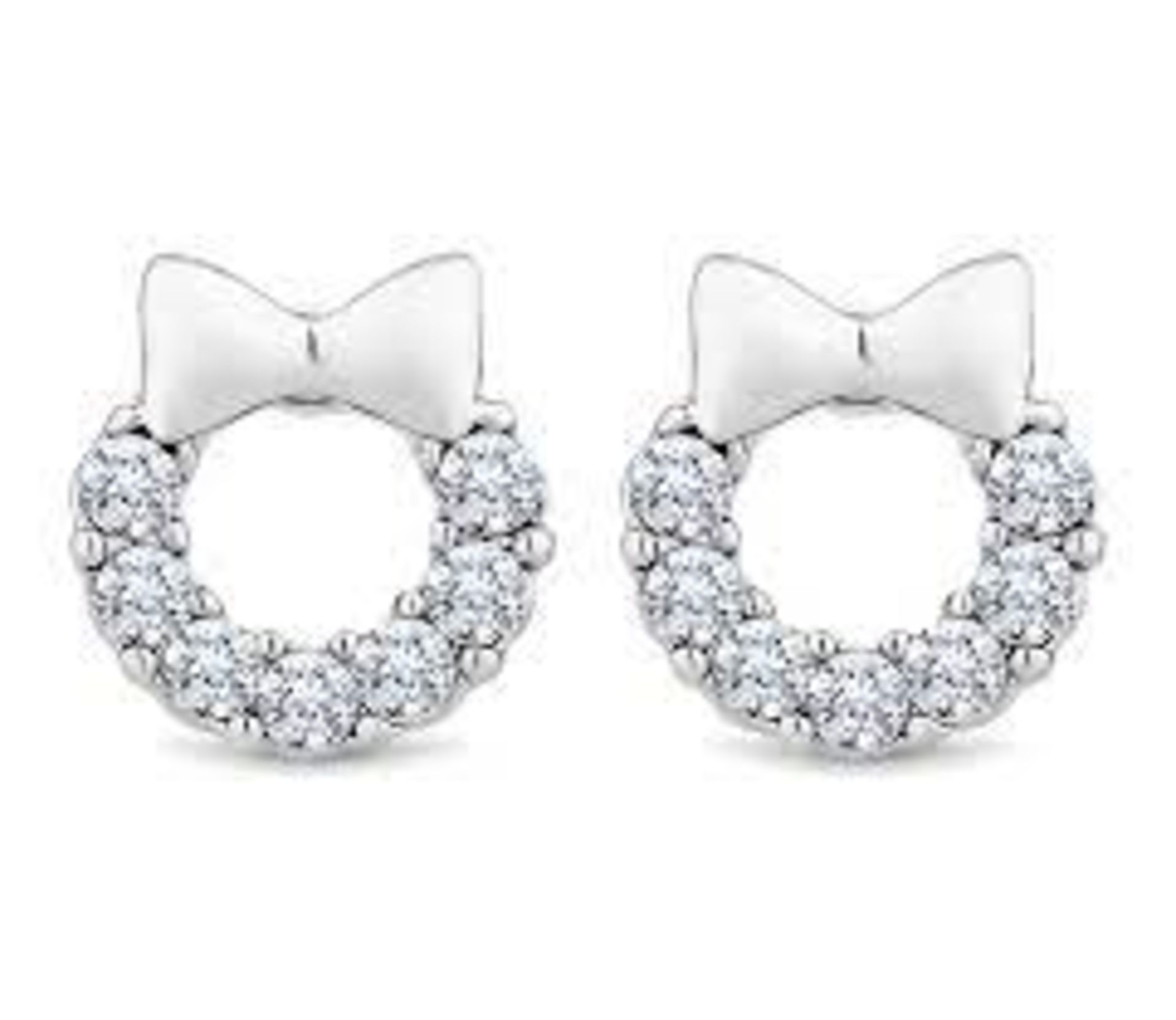 9 X BRAND NEW DIAMONDSTYLE LONDON WREATH STUD EARRINGS WITH CERTIFICATION OF AUTHENTICITY RRP £45
