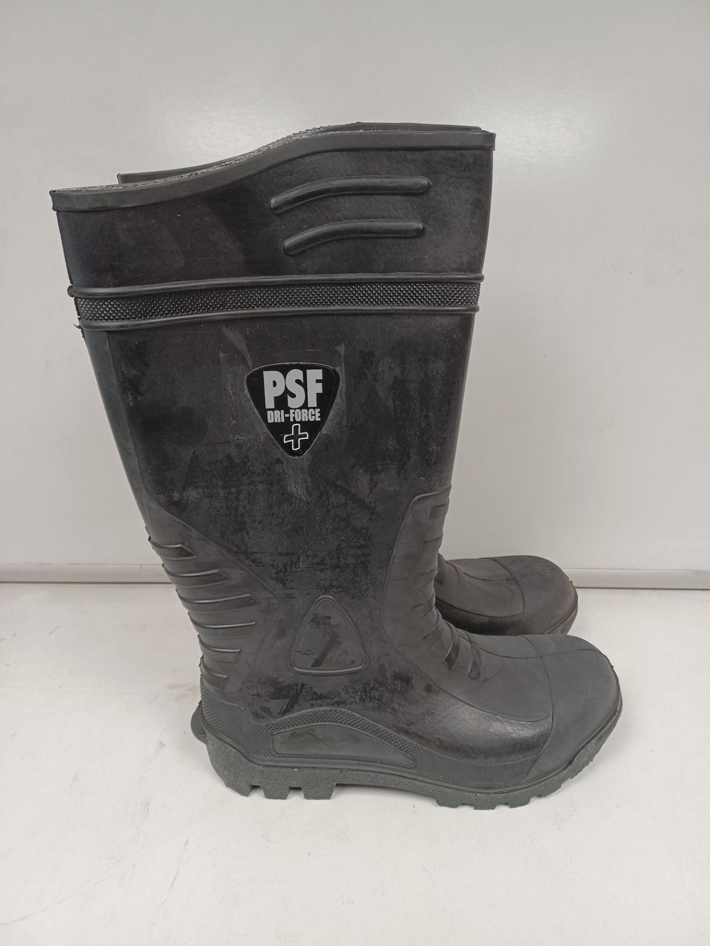 18 X BRAND NEW BLACK WORK WELLINGTON BOOTS SIZE 5 R18-8