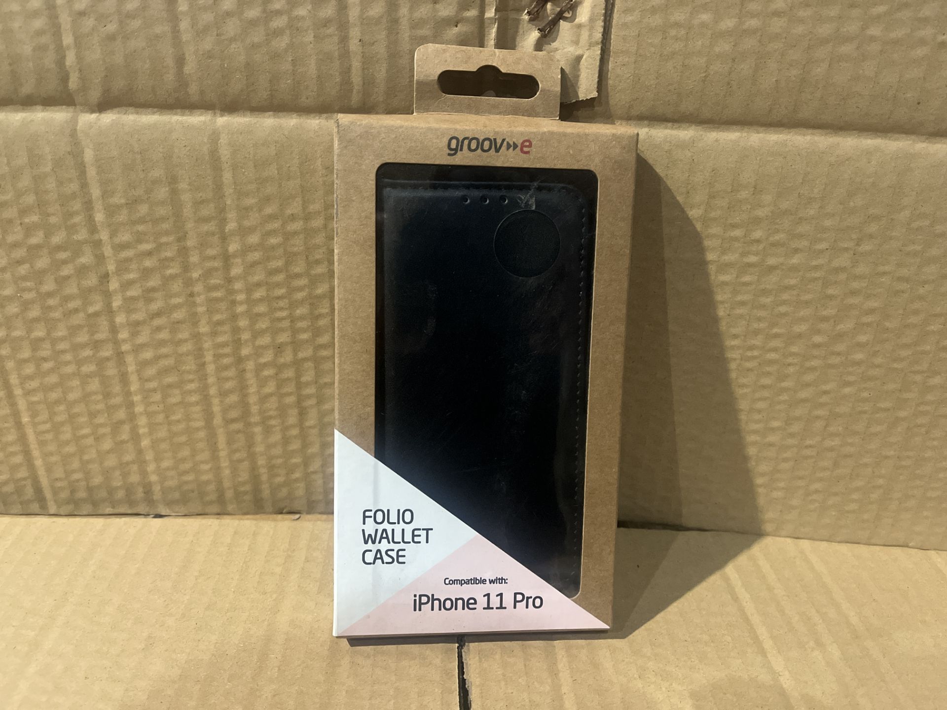 100 X BRAND NEW GROOVE IPHONE 11 PRO FOLIO CASE WALLETS RRP £10 EACH R10-10
