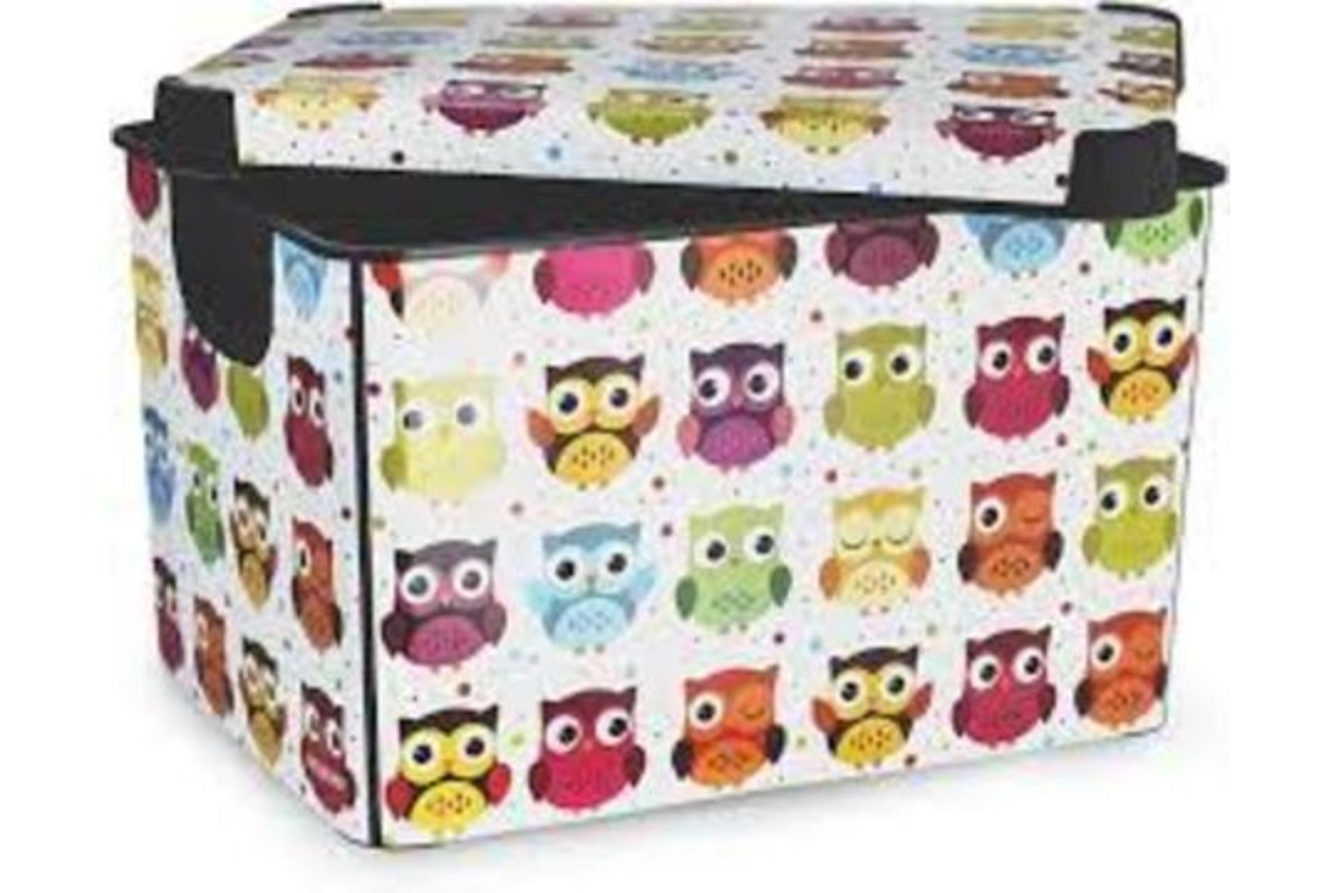 20 x New CURVER STOCKHOLM BOX OWLS LARGE (223798).22L. A contemporary storage solution for your