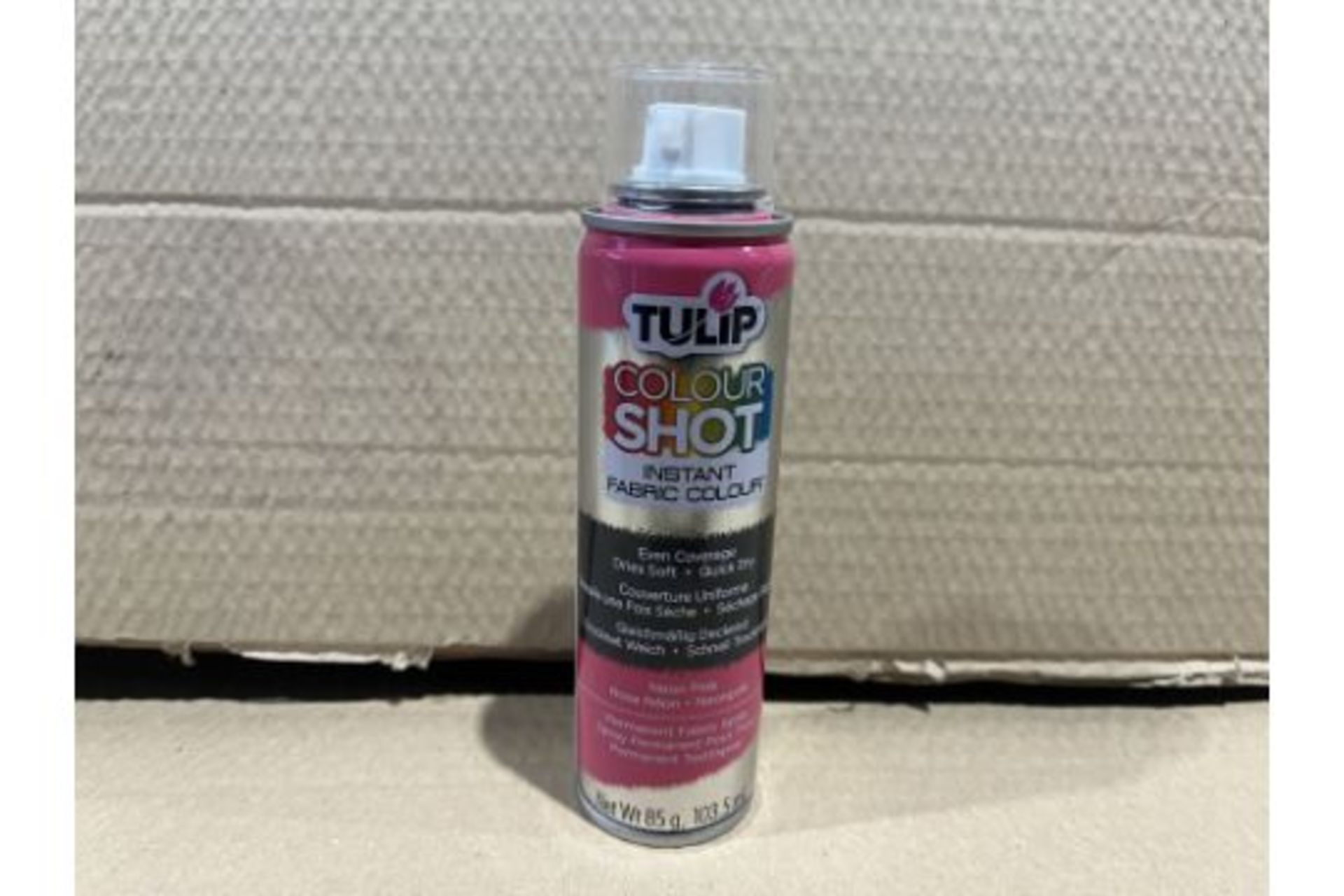 72 X BRAND NEW TULIP COLOUR SHOT AEROSOL GREEN 3OZ RRP £7 EACH S1RA