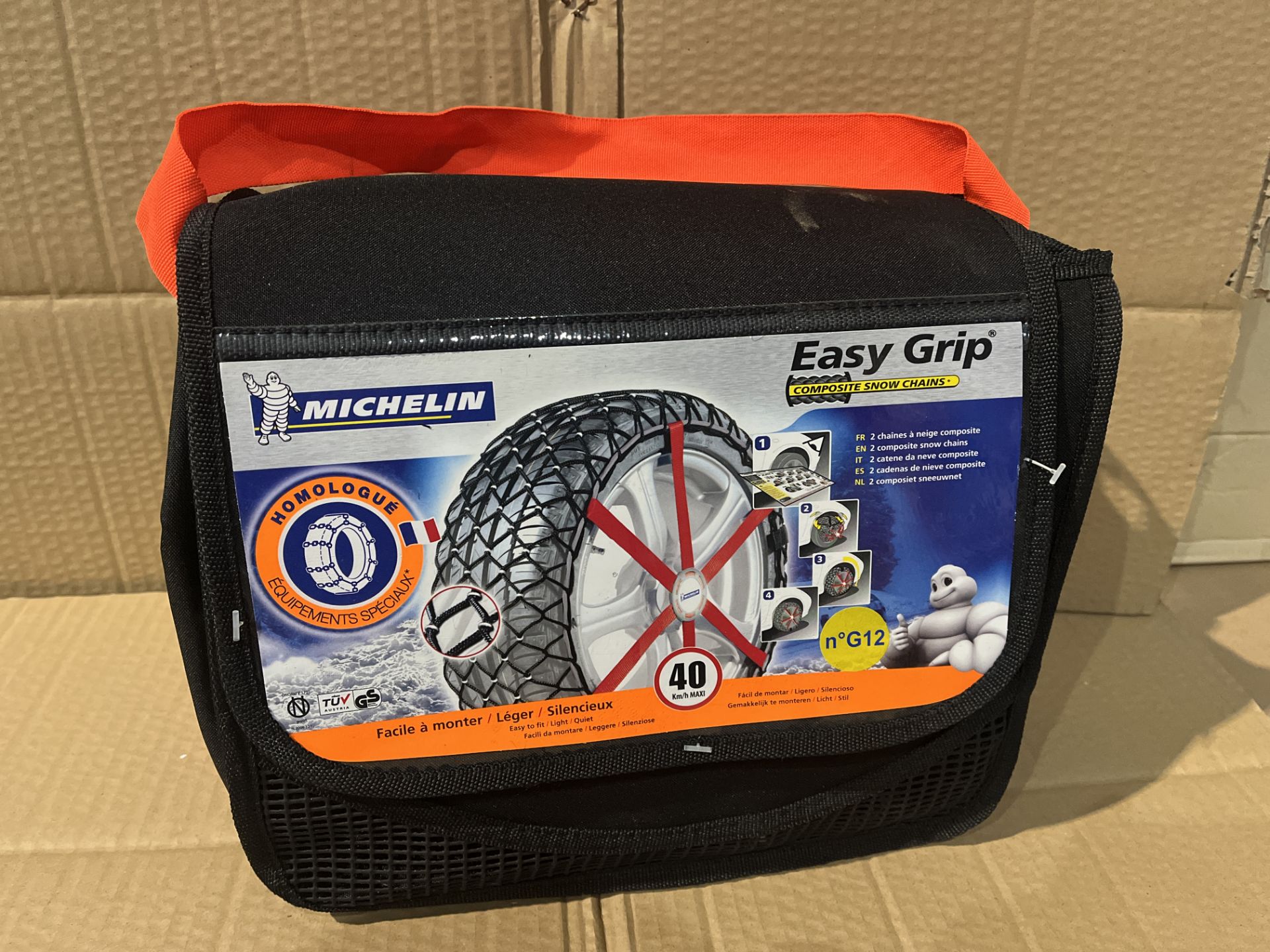 5 X BRAND NEW MICHELIN G12 PROFESSIONAL SNOW CHAINS R10-3