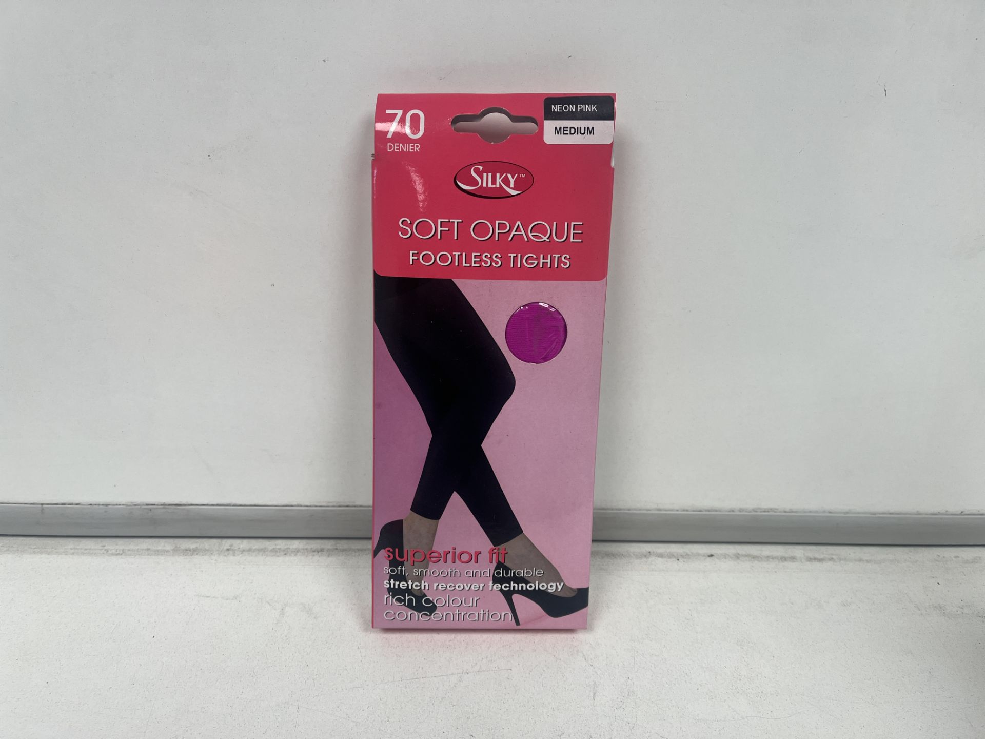 150 X BRAND NEW PAIRS OF NEON PINK FOOTLESS TIGHTS R9-9