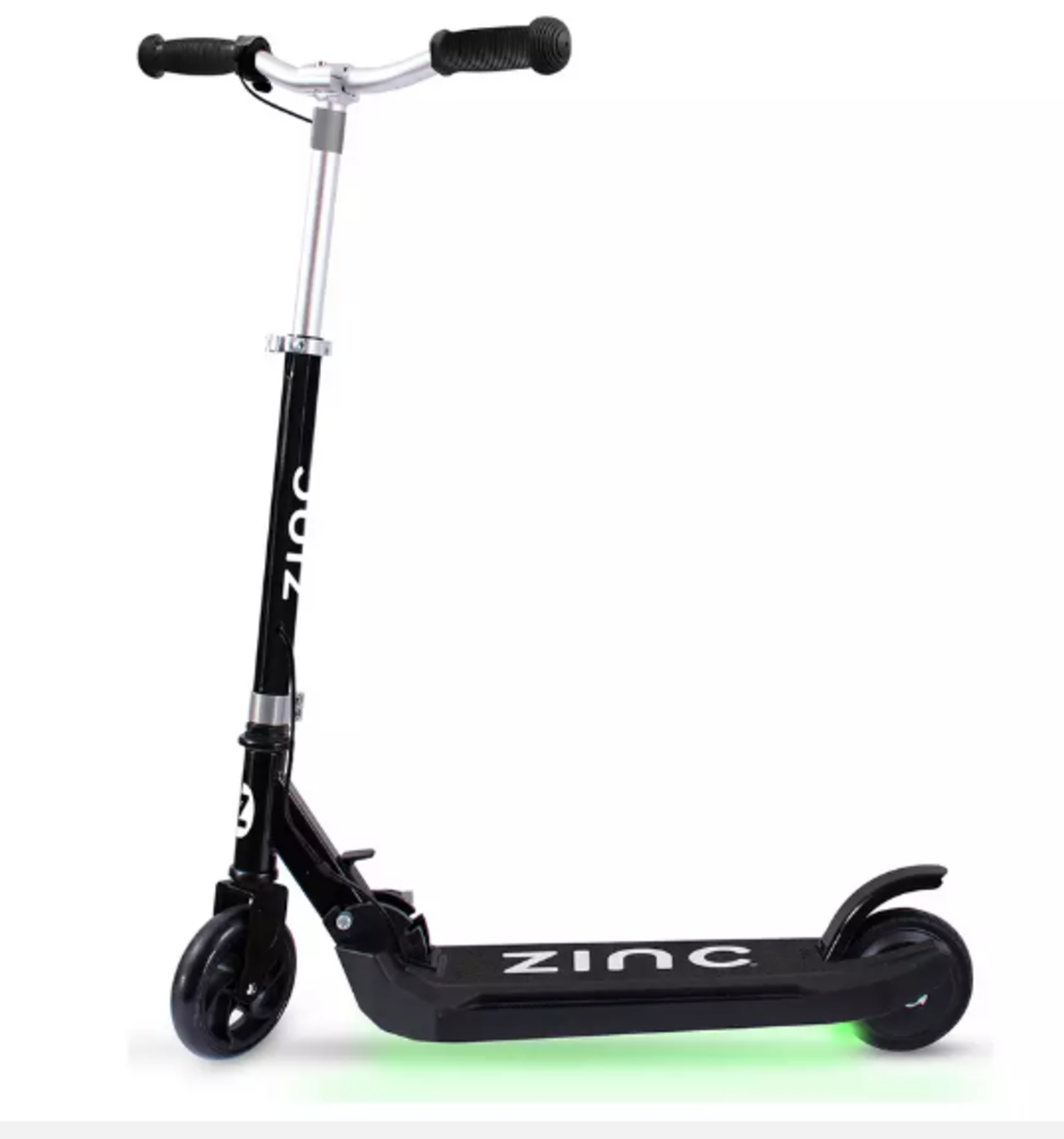 Zinc Folding Light Up Electric E5 Scooter. RRP £195.00. There is tons of fun to be had with the Zinc
