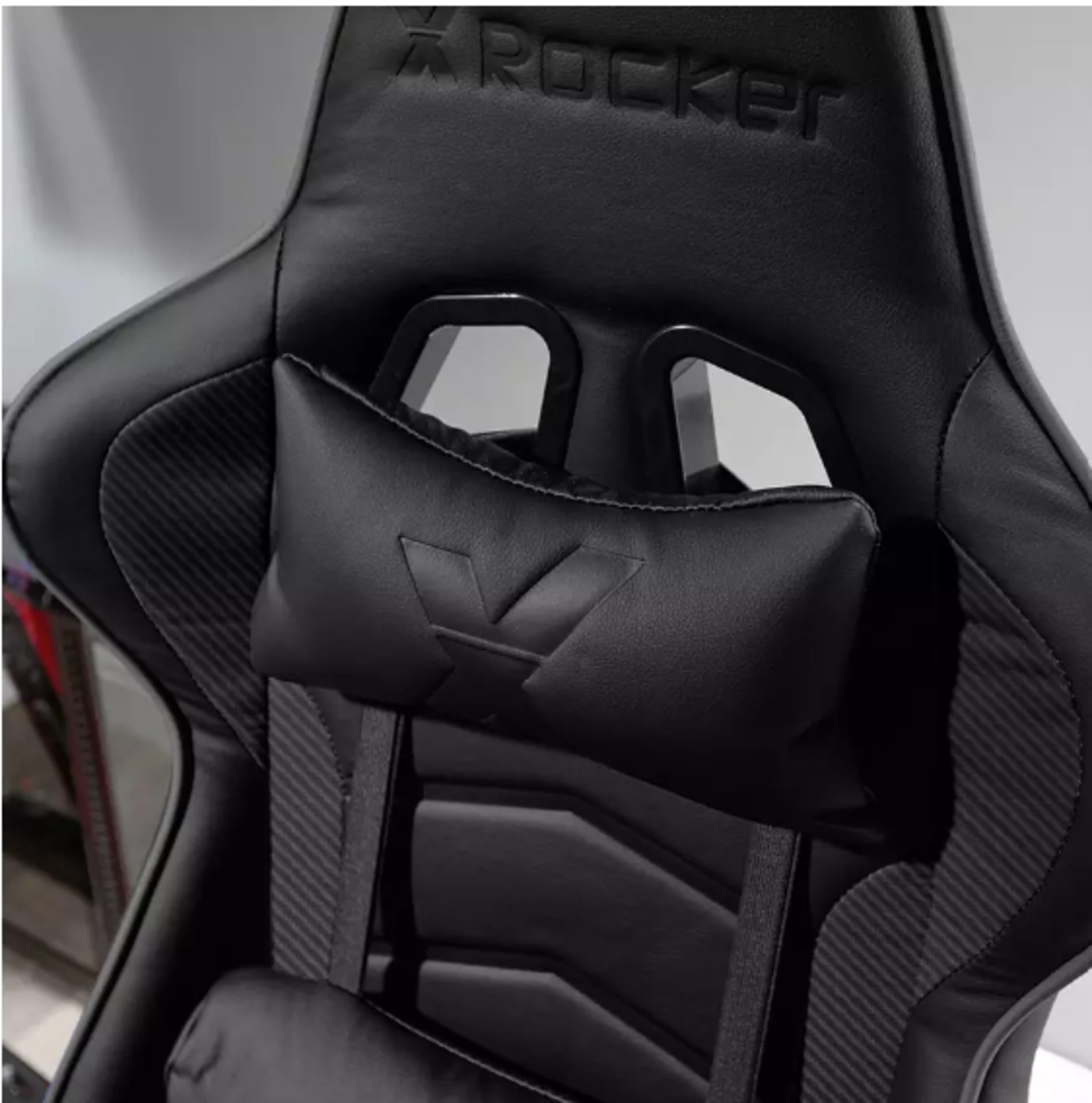 X Rocker Alpha eSports Ergonomic Office Gaming Chair -Black. RRP £190.00. Get gaming with the X - Image 3 of 3