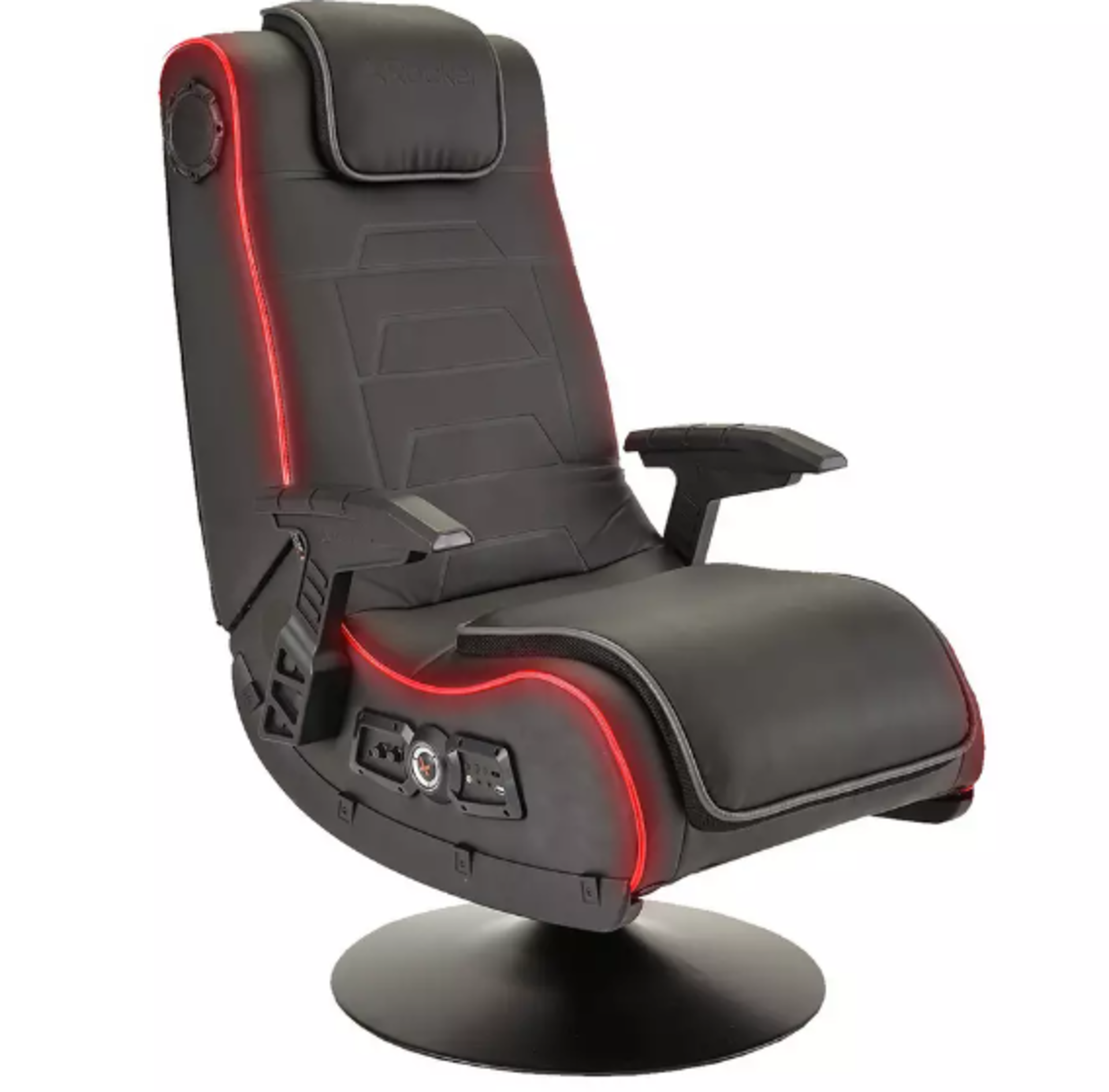 X Rocker Evo Pro 2.1 Audio Neo Fibre LED Gaming Chair. RRP £219.00. The X Rocker Evo Pro is a new