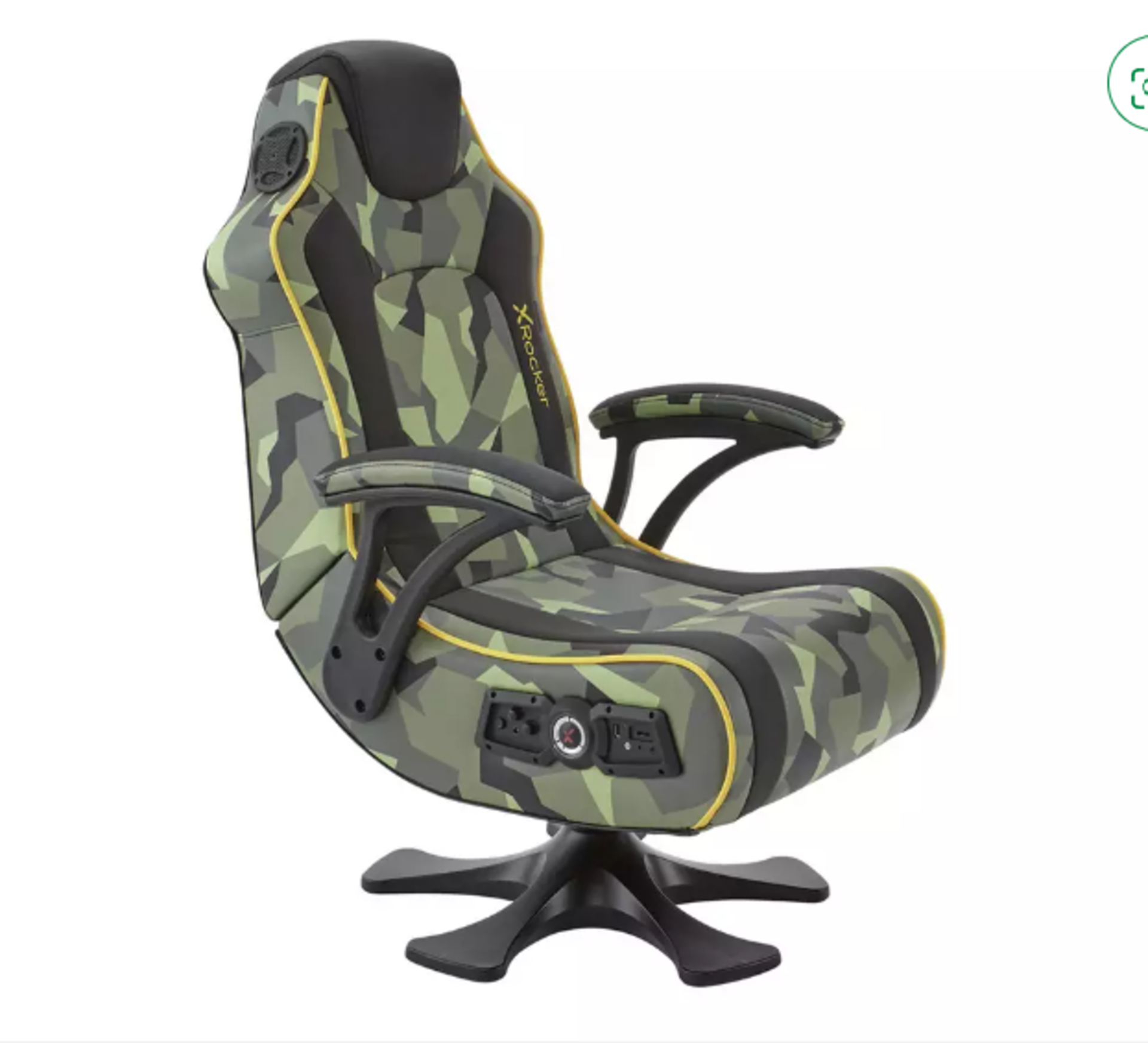 X Rocker Covert Dark Ops 2.1 Wireless Audio Gaming Chair. RRP £189.00. Conquer the virtual