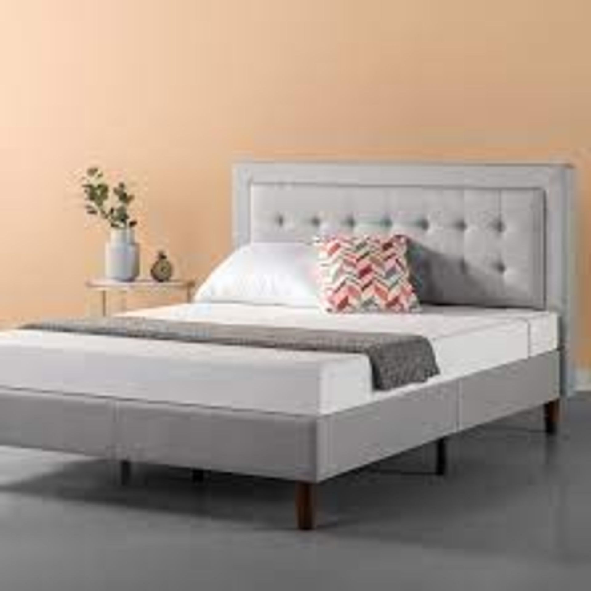 Atkin Upholstered Platform Bed Brayden. Double. RRP £229.99. Brayden Studio Transform your bedroom - Image 2 of 2