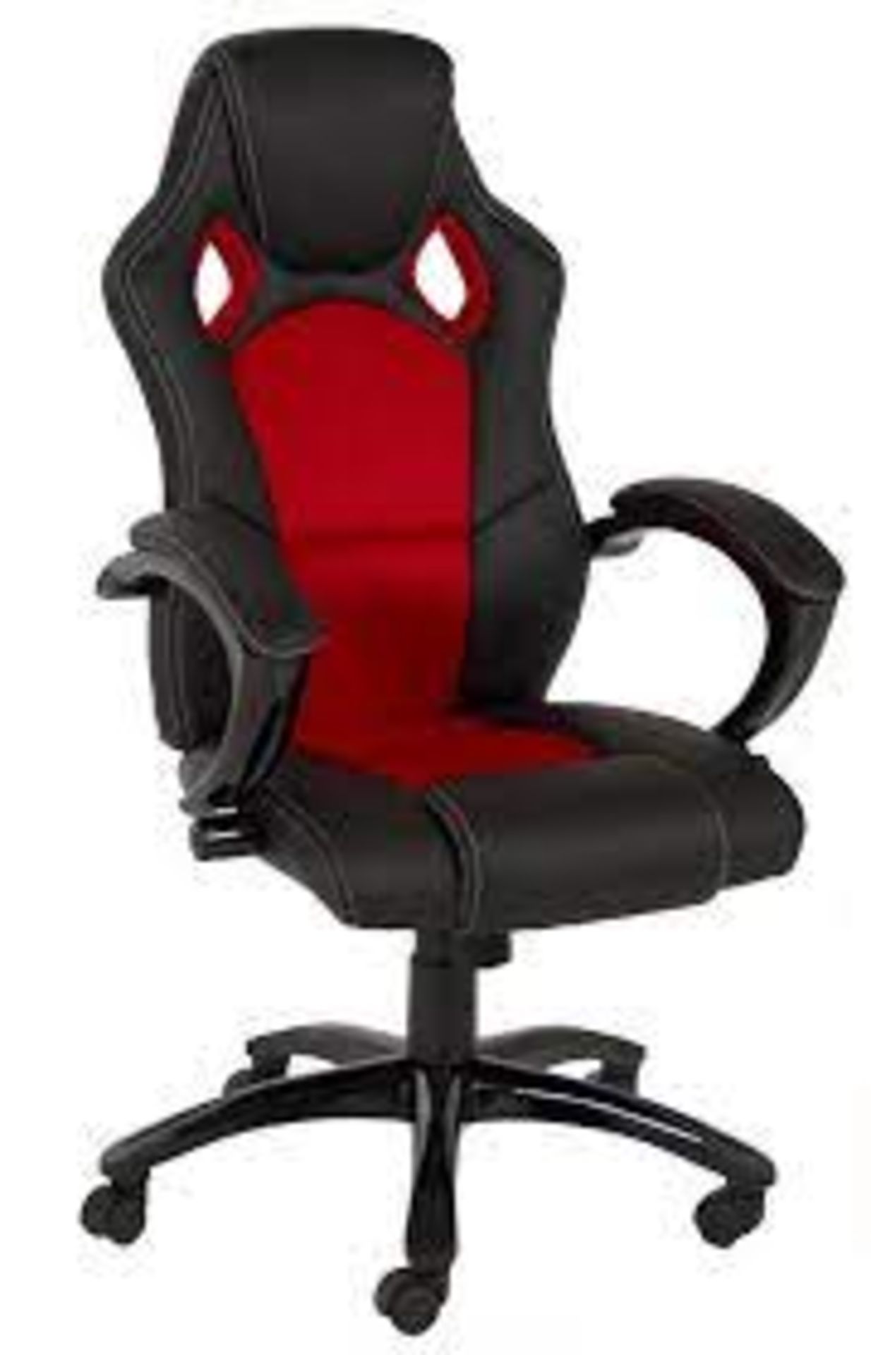 Speedy Red Gaming Chair. RRP £250.00. Relax in comfort and style whilst you are gaming with this