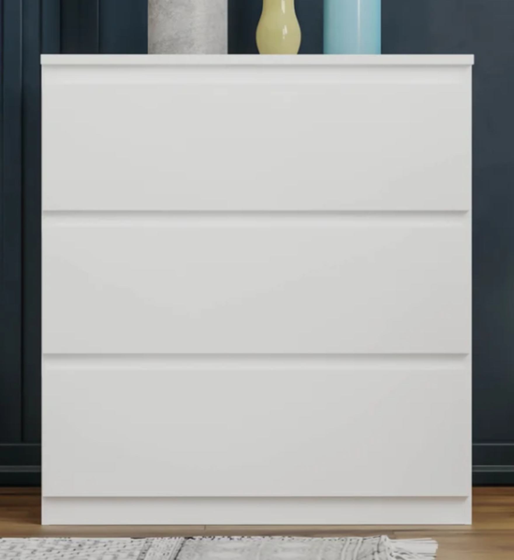 Cunha 3 - Drawer Chest of Drawers. RRP £99.99. Solve storage woes with this chest of drawers, - Image 2 of 2