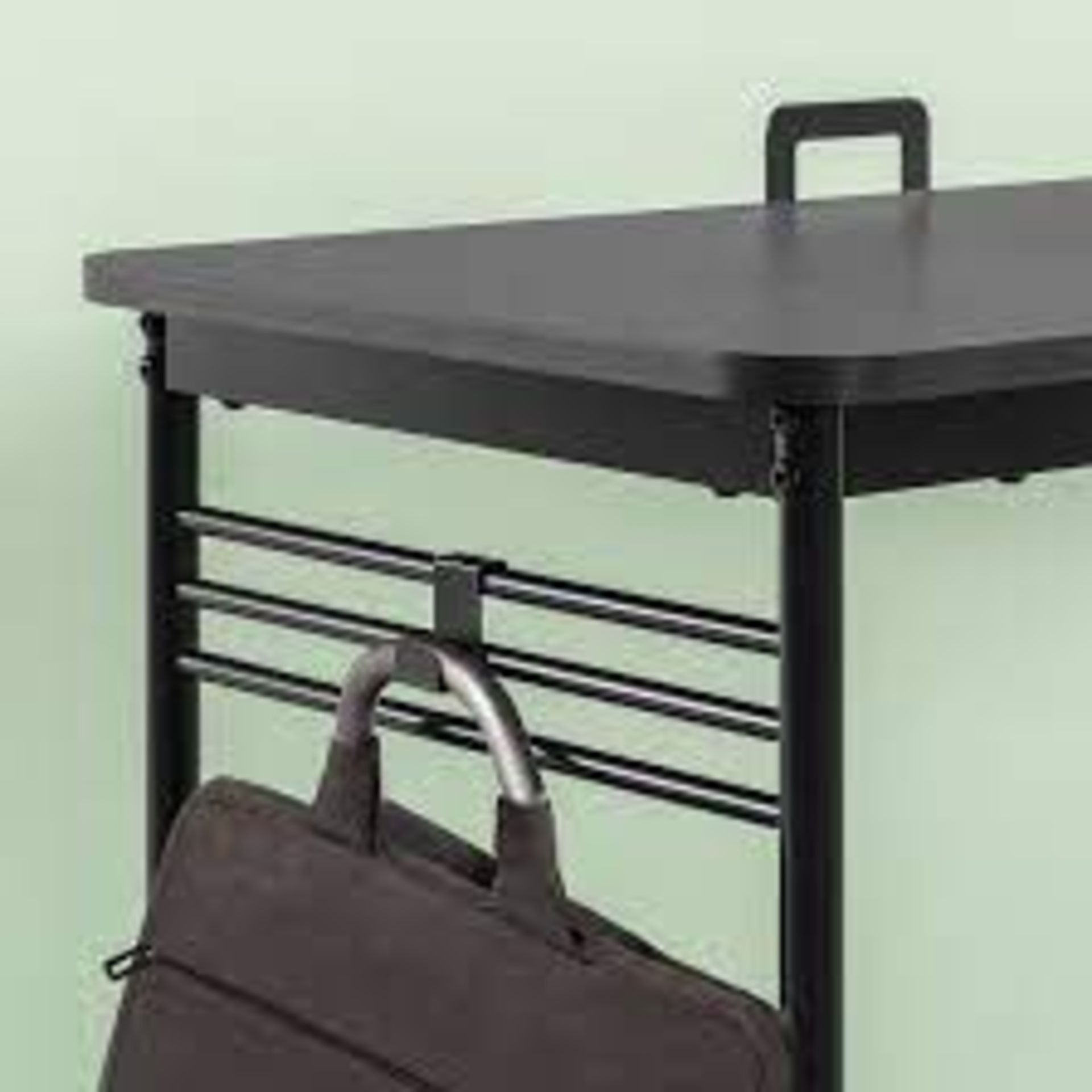 Johansson Desk. RRP £105.00. A high base and two-tone colour palette give this desk its eye-catching - Image 2 of 2
