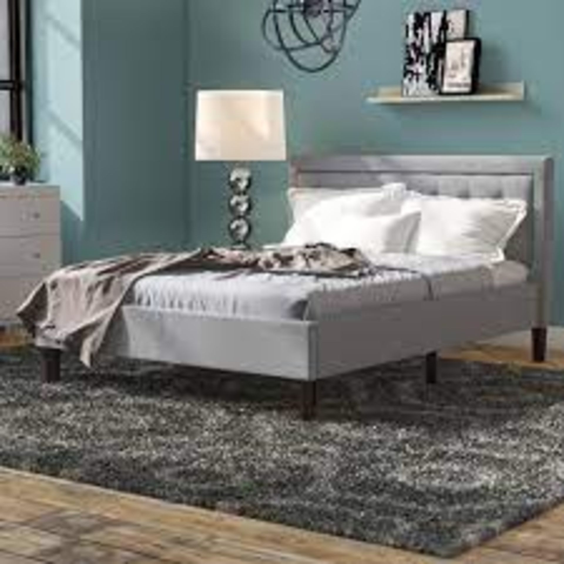 Atkin Upholstered Platform Bed Brayden. Double. RRP £229.99. Brayden Studio Transform your bedroom