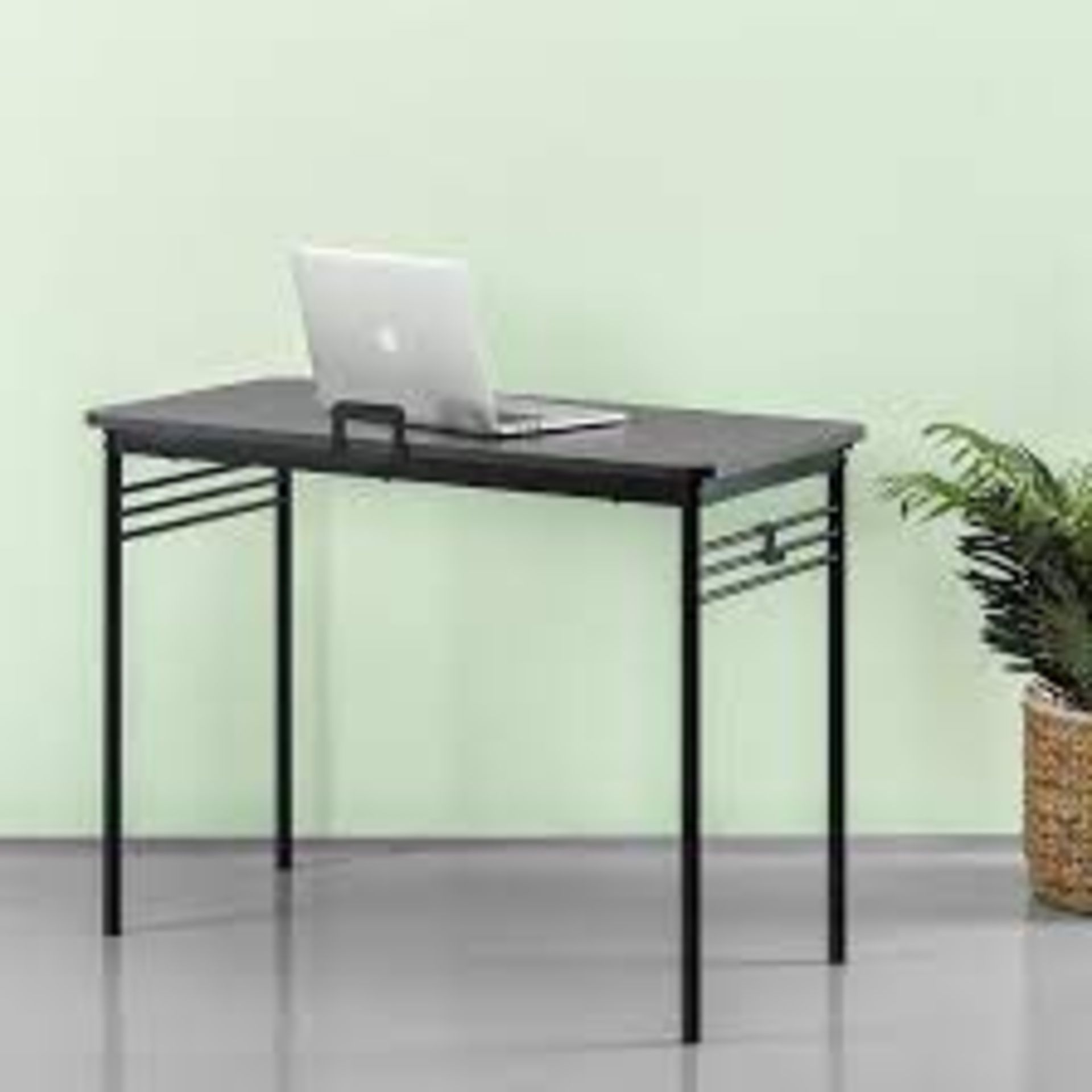 Johansson Desk. RRP £105.00. A high base and two-tone colour palette give this desk its eye-catching