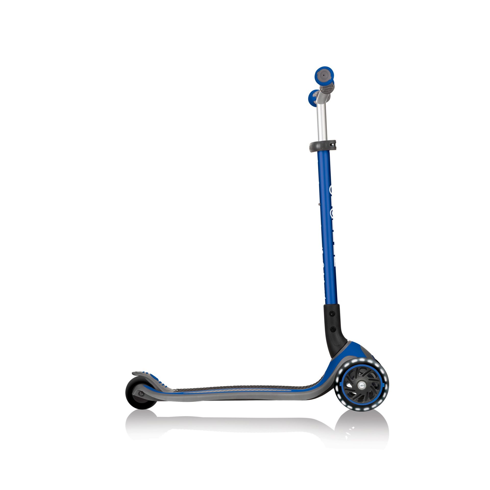 Globber Master Lights Scooter - Navy Blue. RRP £125.00. The Globber Master Lights takes premium - Image 2 of 2