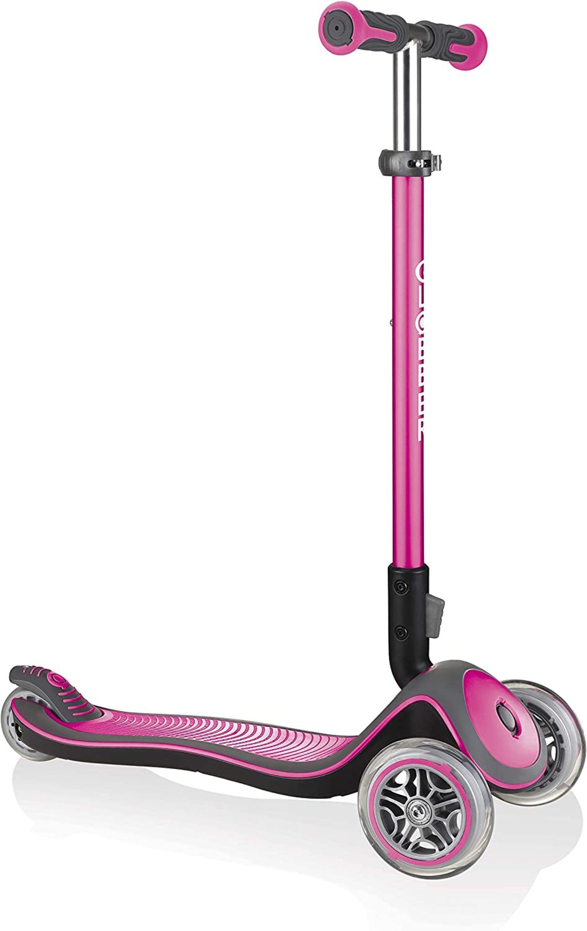 Globber Junior Foldable. Pink. RRP £125.00. The scooter offers stability for children when