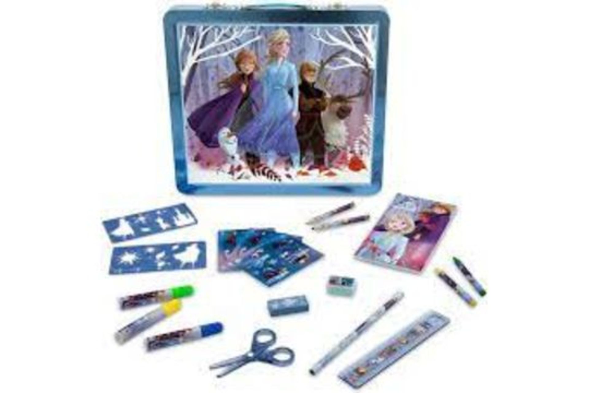 TRADE LOT 60 X Disney Frozen Tin Art Case. (PICK FROM P/W) Excellent for budding artists, this