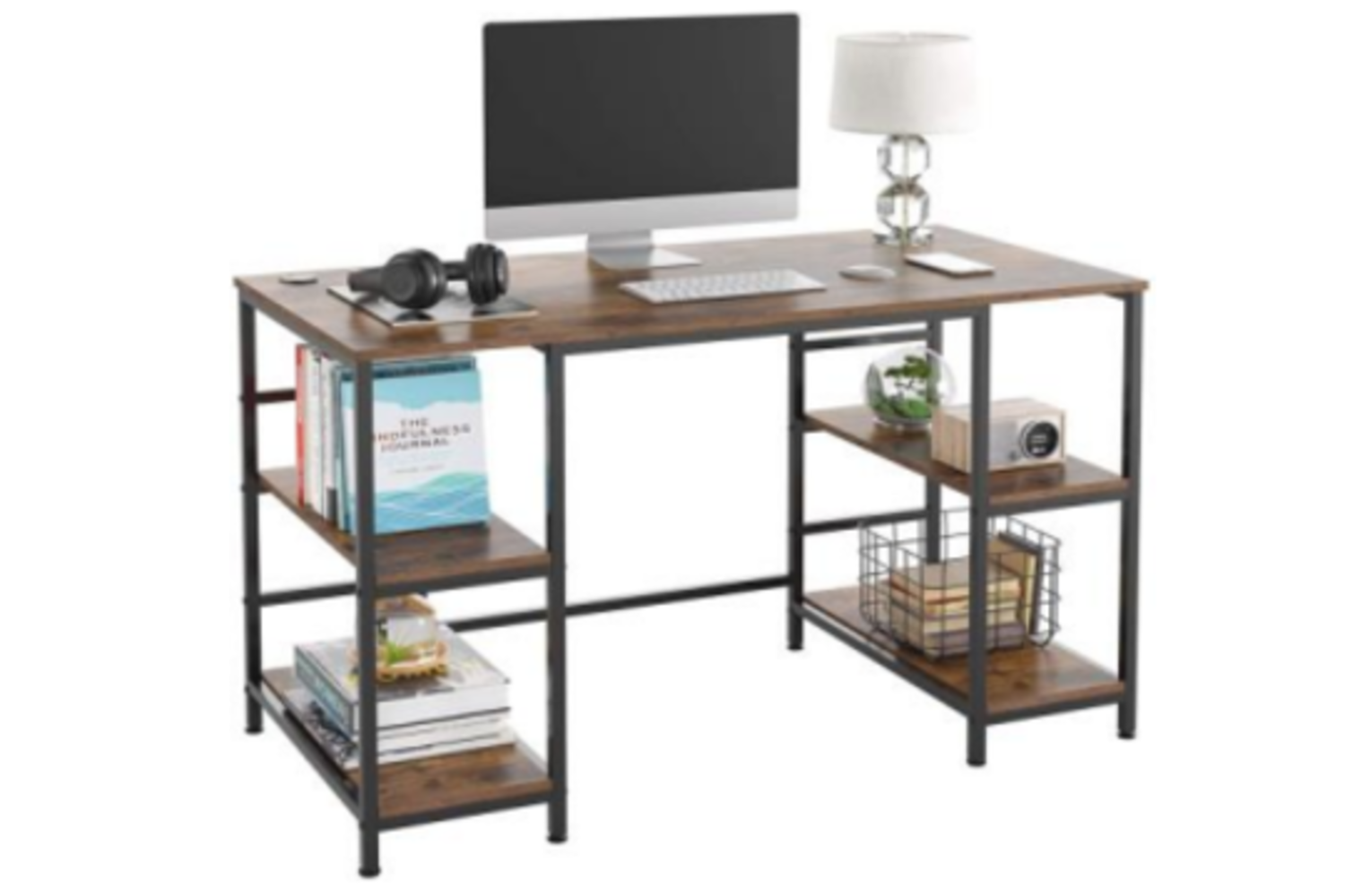 New Boxed Furniture to Include: Computer Desks, Book Shelfs, Laundry Baskets, Coffee Tables, TV Stands & More - Sold in Trade & Single Lots