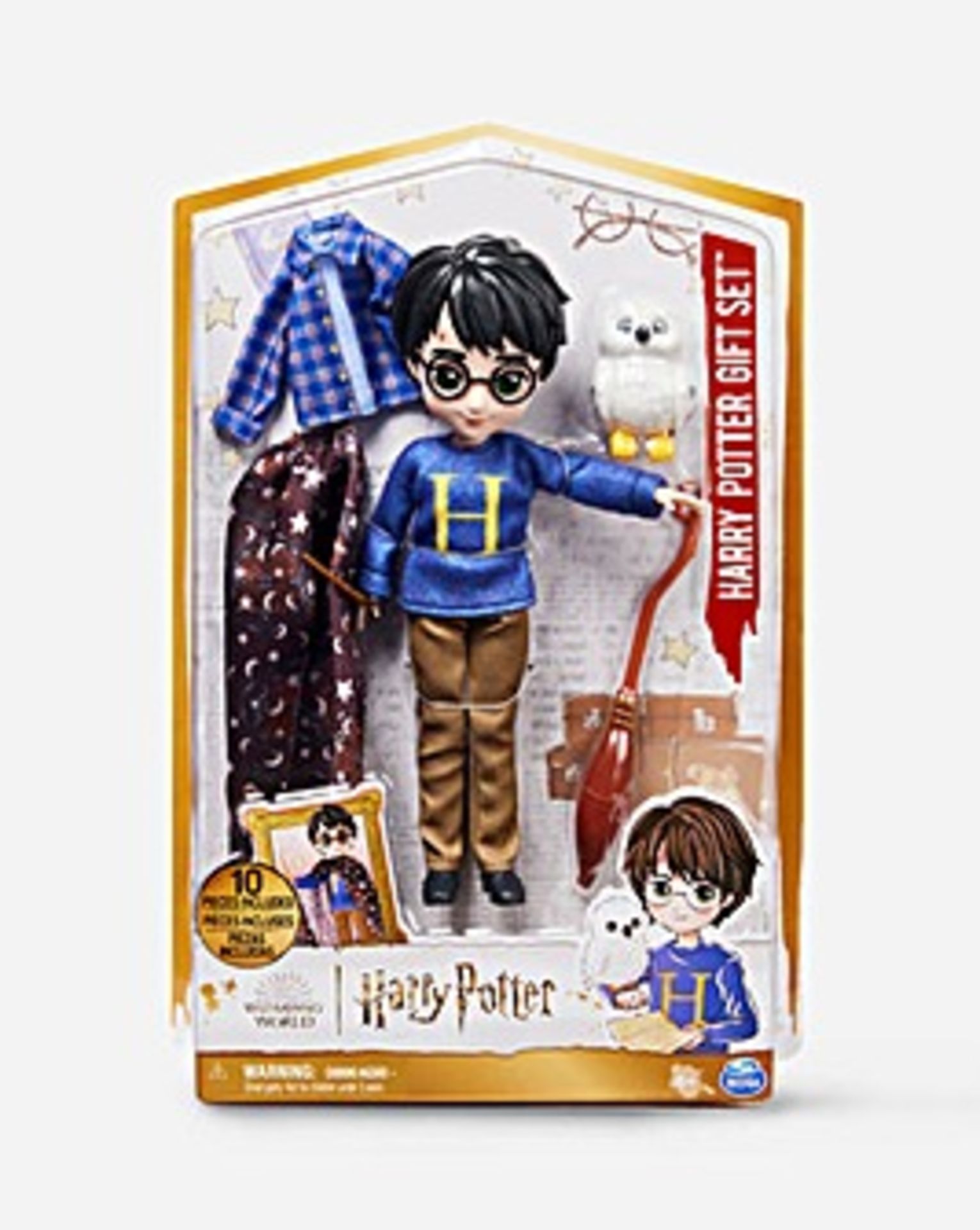 Wizarding World 8-inch Deluxe Harry Gift Set OO562801 RRP £ 22.99