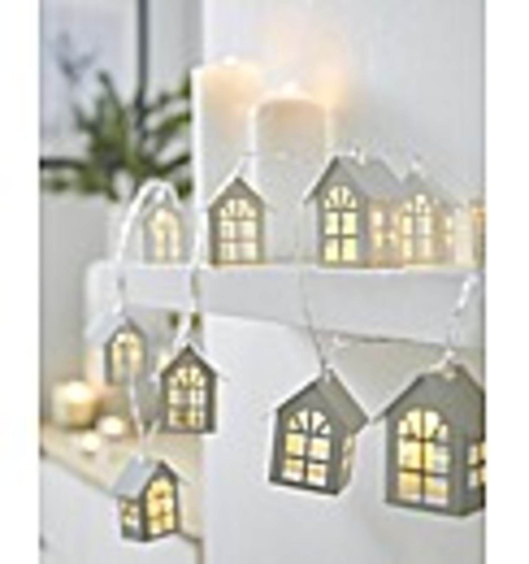 Metal House Garland Lights DN633701 RRP £ 12