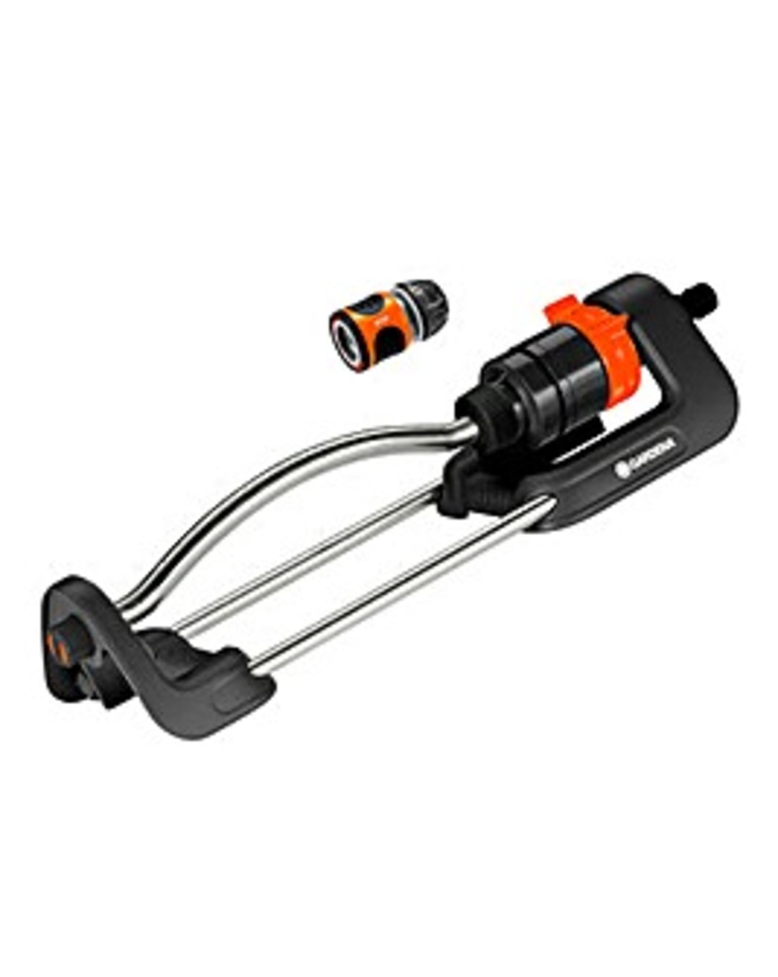 Gardena Classic Oscillating Sprinkler Polo 220 with Free Connector BX861601 RRP £ 21.99