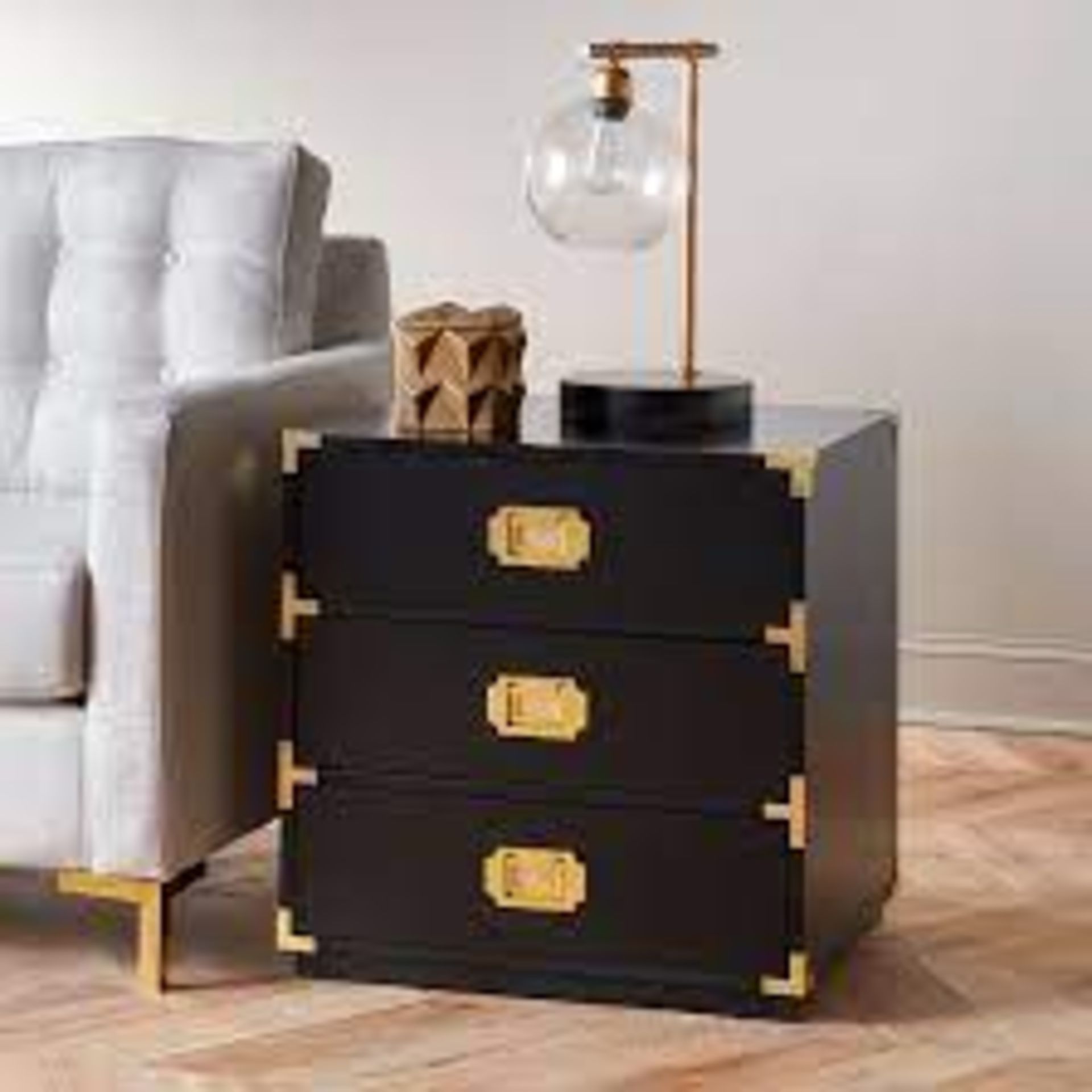 Kelly Side Table with Storage. An end table is an important addition to a master suite or guest