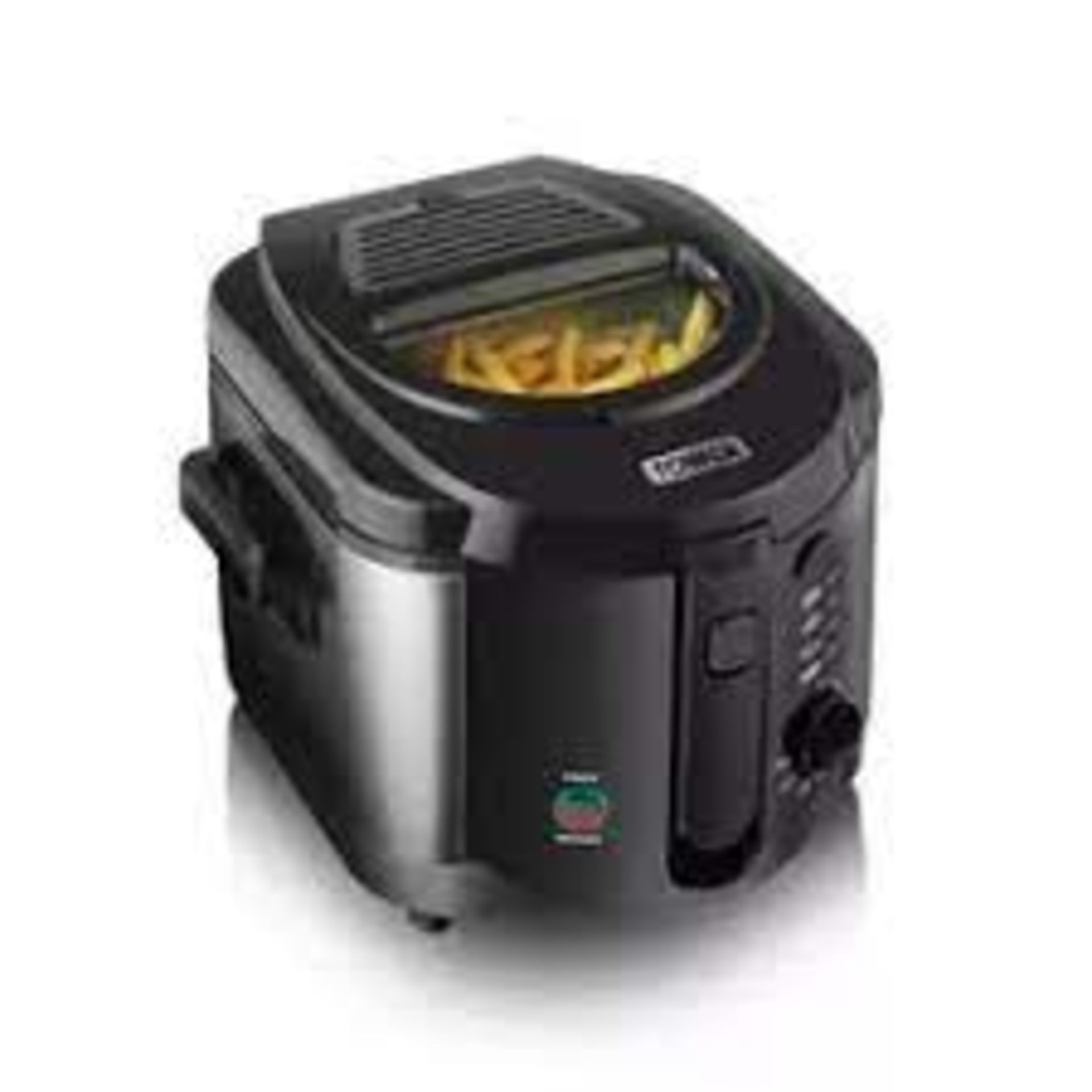 Tower T17001 Deep Fat Fryer with Adjustable Thermostat, 2L, 1500W, Black - U3