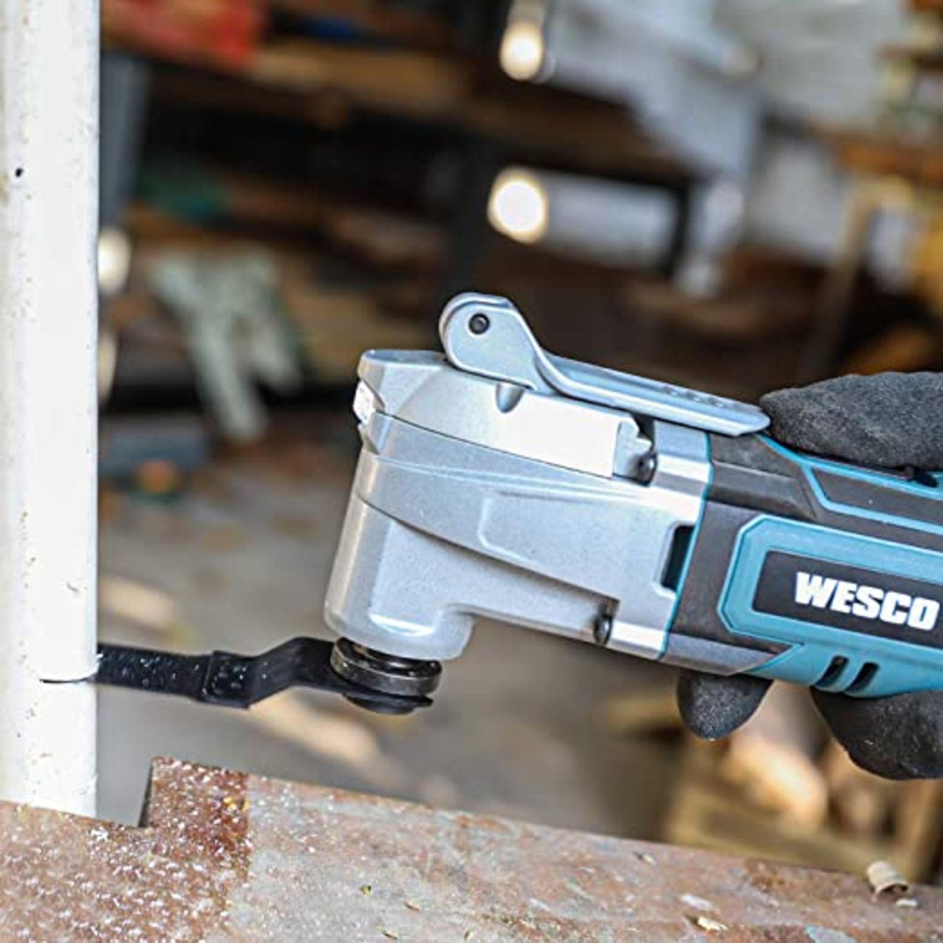 New Boxed WESCO 20V Cordless Oscillating Tool Kit, 2.0 Ah Oscillating Multi-Tool, 3° Oscillation - Image 3 of 3