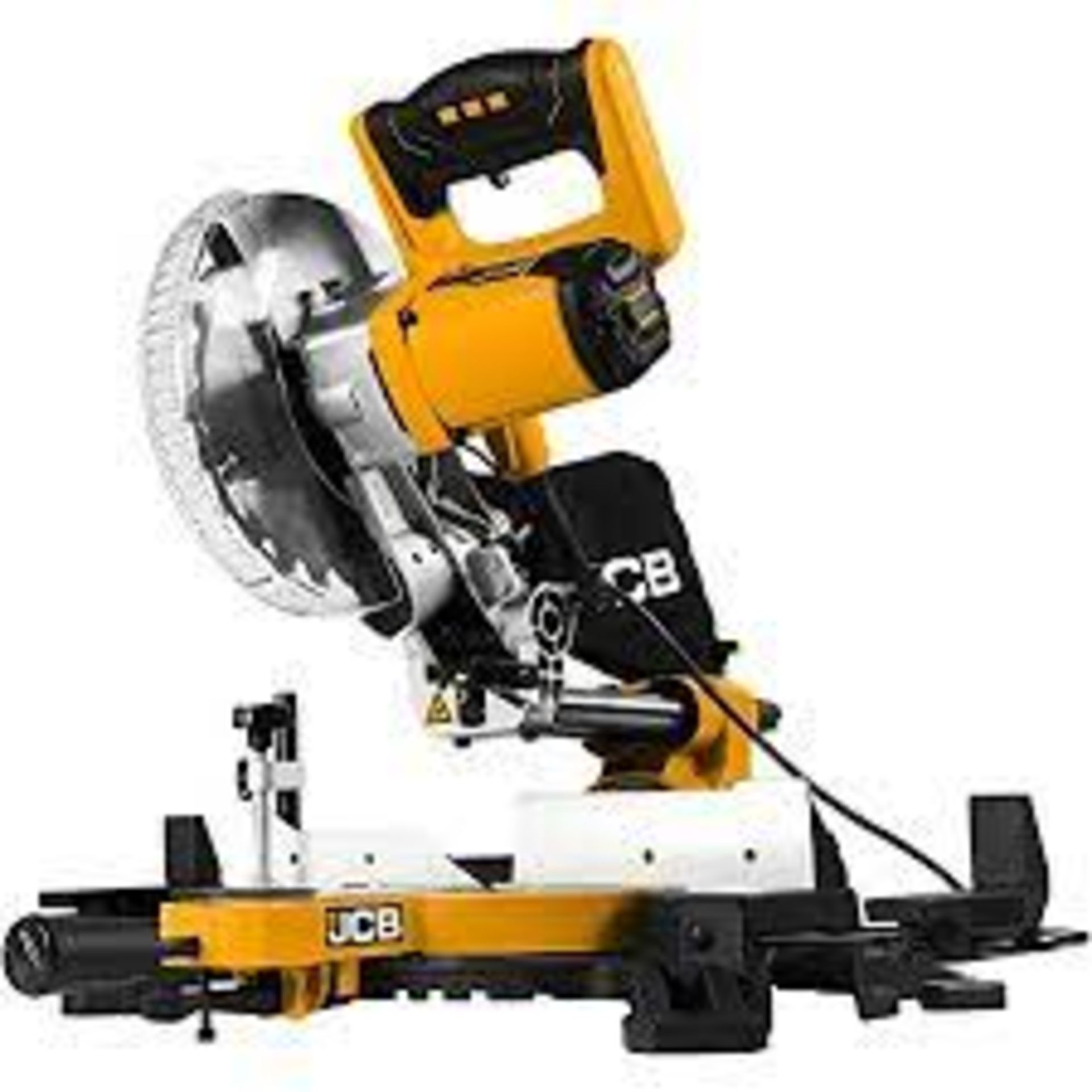 New Boxed JCB 2000W 240V 254mm Corded Sliding mitre saw JCB-MS254S. (row19) The powerful JCB - Image 2 of 3