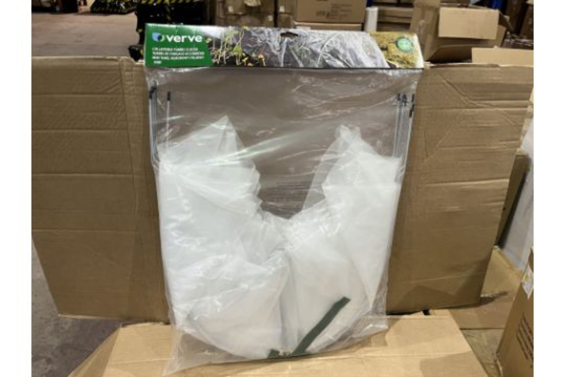 16 X BRAND NEW VERVE POLYTHENE COLLAPSIBLE TUNNEL CLOCHE RRP £22 EACH R16-11