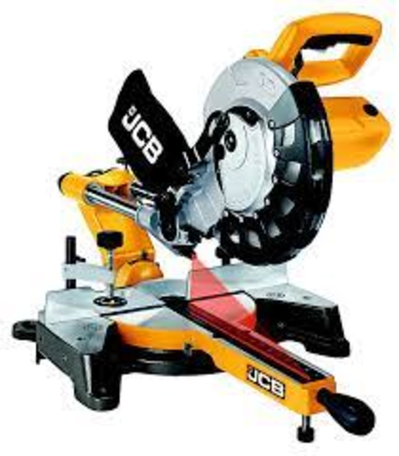 New Boxed JCB 2000W 240V 254mm Corded Sliding mitre saw JCB-MS254S. (row19) The powerful JCB - Image 3 of 3