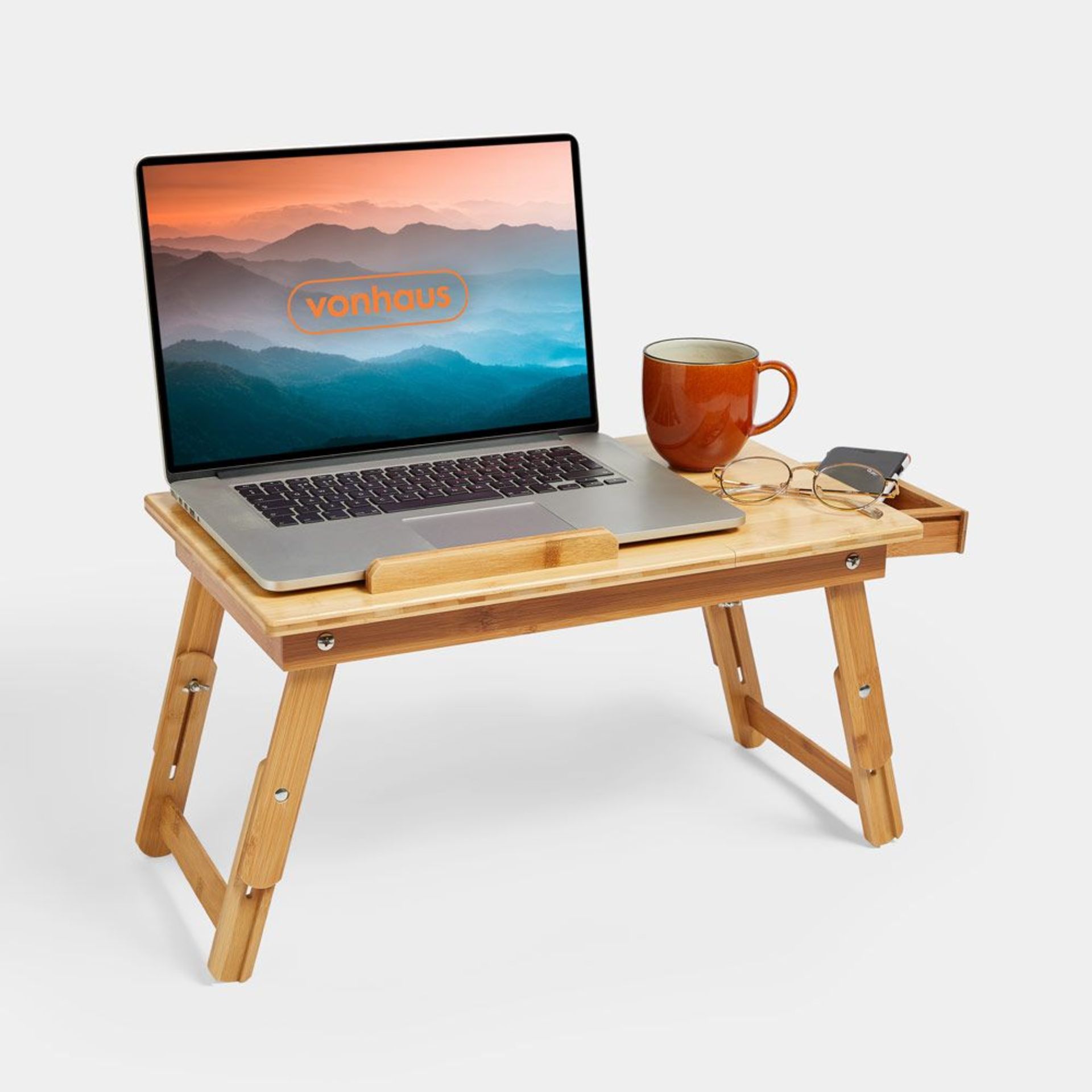 Bamboo Tablet & Laptop Table. - PCK