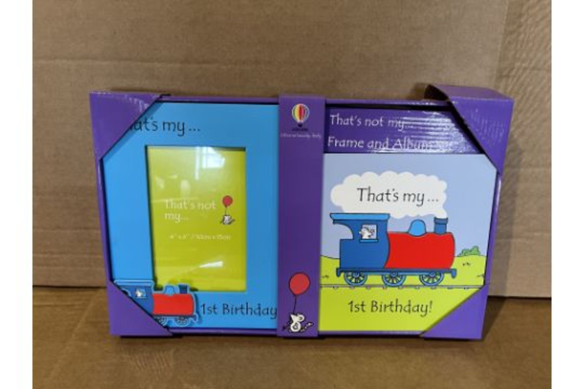 16 X BRAND NEW OFFICIAL THAT’S NOT MY TRAIN PHOTO FRAME AND ALBUM SETS R15-10