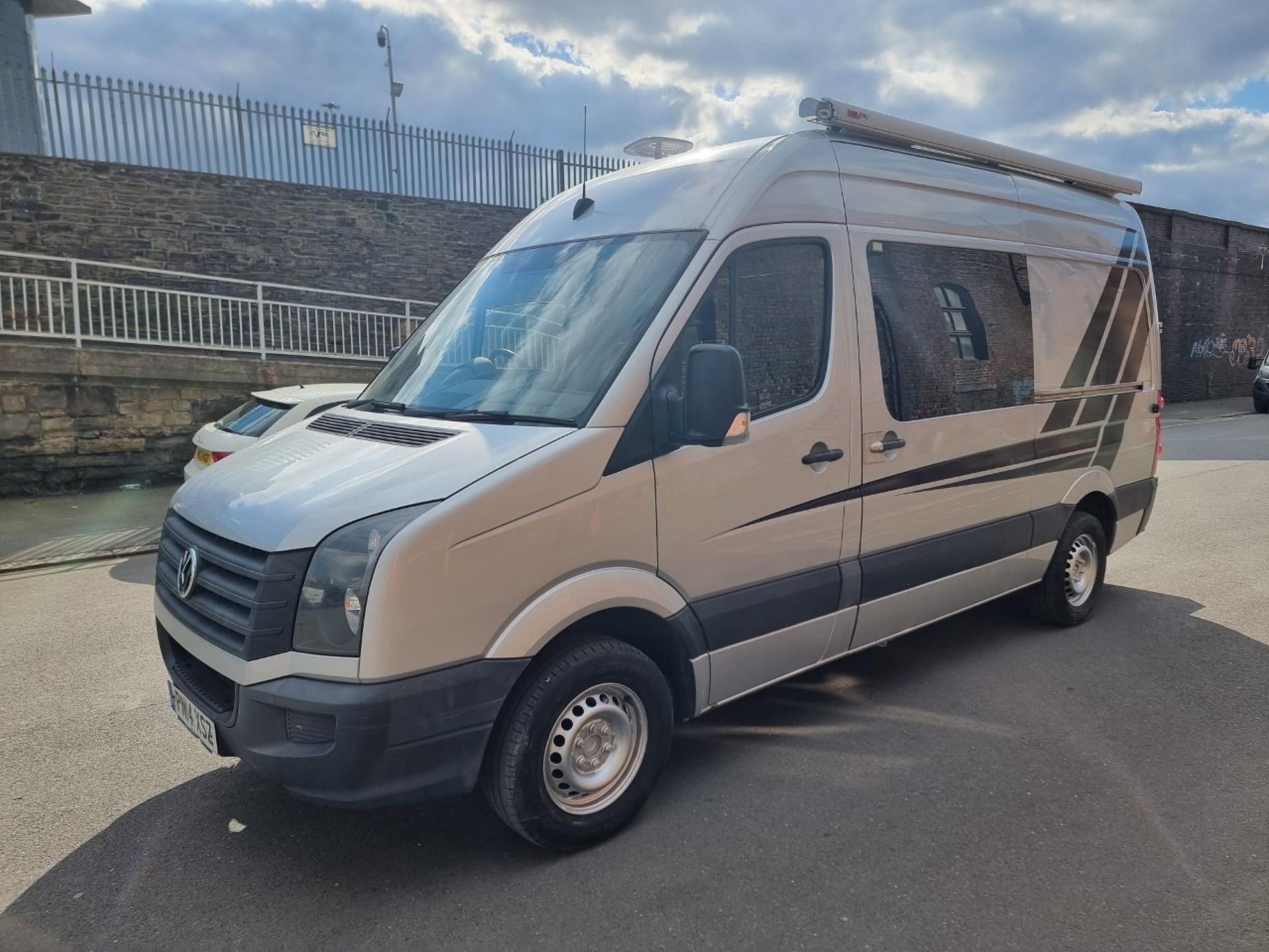 PN14 XSZ Volkswagen CR35 MWB DIESEL Crafter Campervan - 2.0 TDI 136PS High Roof Van. Date