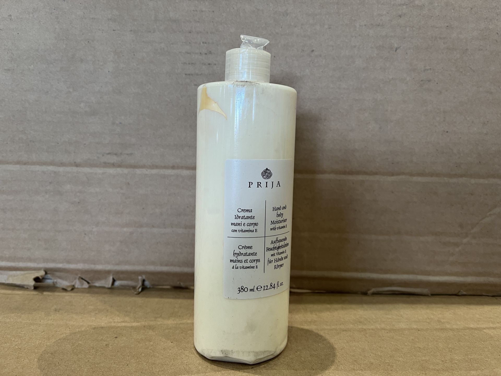 48 X BRAND NEW PRIJA 380ML HAND AND BODY MOISTURISER R16-2