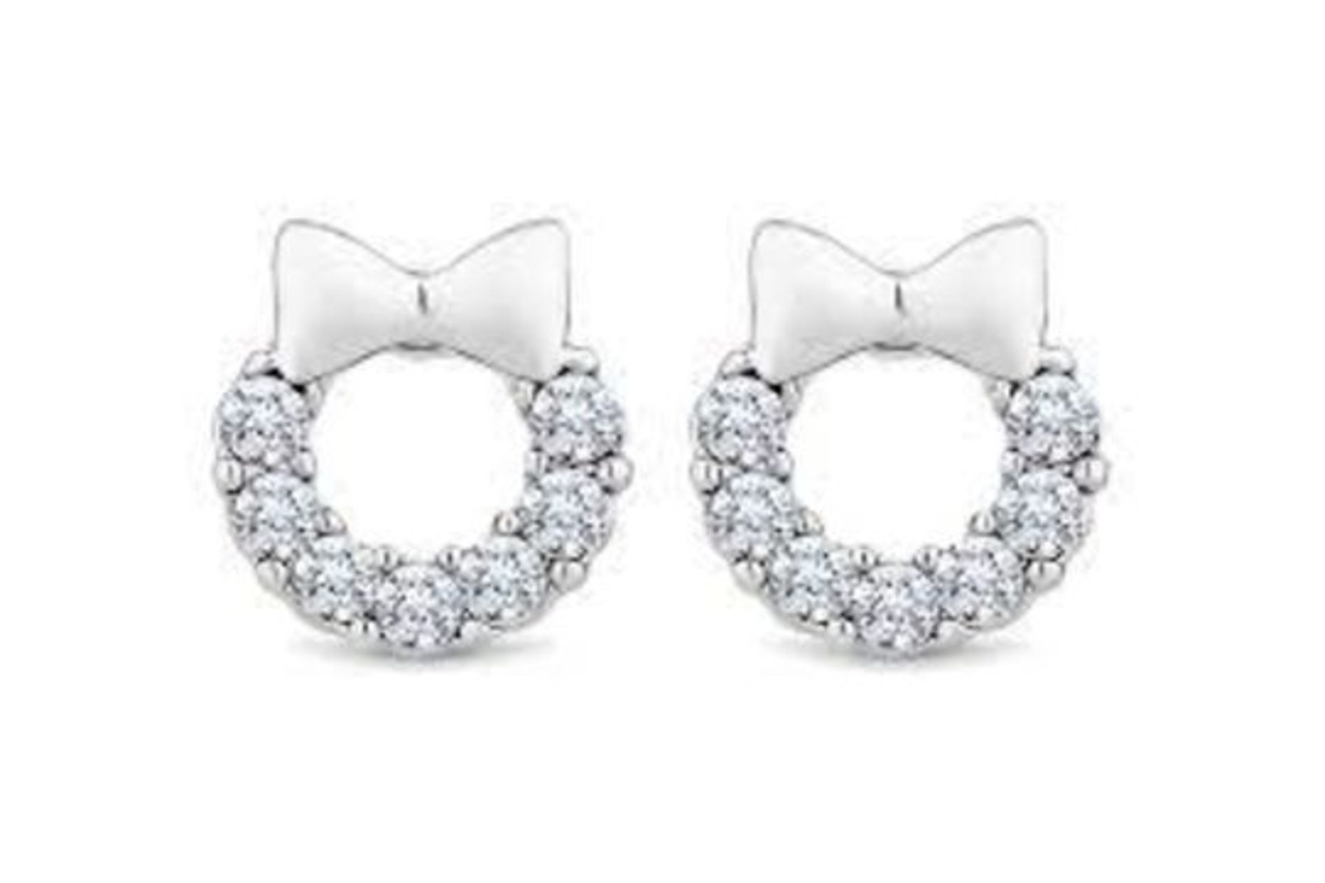 9 X BRAND NEW DIAMONDSTYLE LONDON WREATH STUD EARRINGS WITH CERTIFICATION OF AUTHENTICITY RRP £45