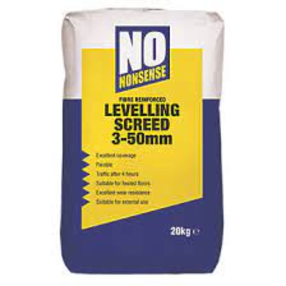 PALLETS OF TILE ADHESIVE, LEVELLER & SCREED - DELIVERY & COLLECTION AVAILABLE