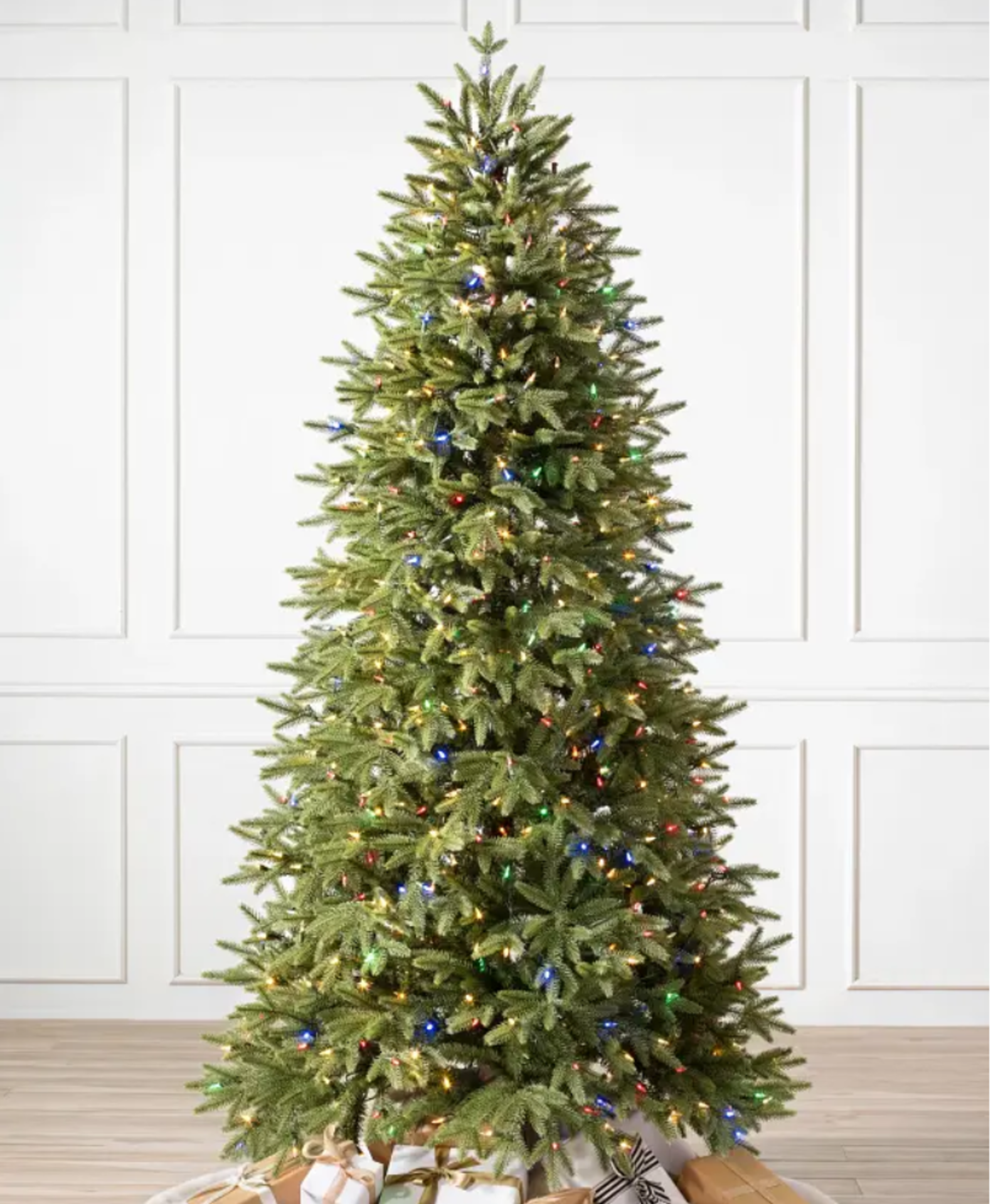 BH (The worlds leading Christmas Trees) Silverado Slim 6ft with LED Colour and CLear LED Lights