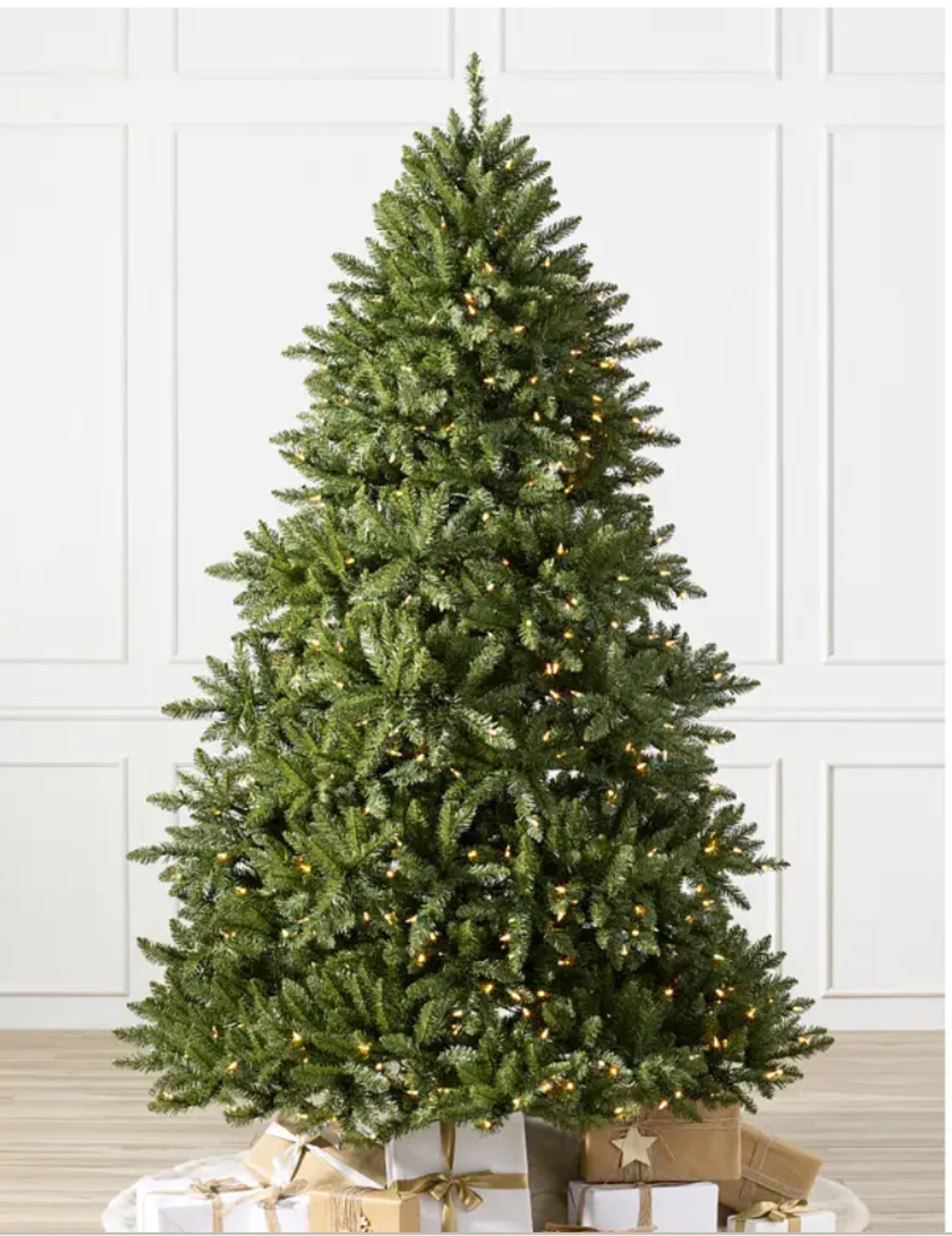 BH (The worlds leading Christmas Trees) Vancouver Spruce 7ft with LED Clear Lights. RRP £999.00. Our