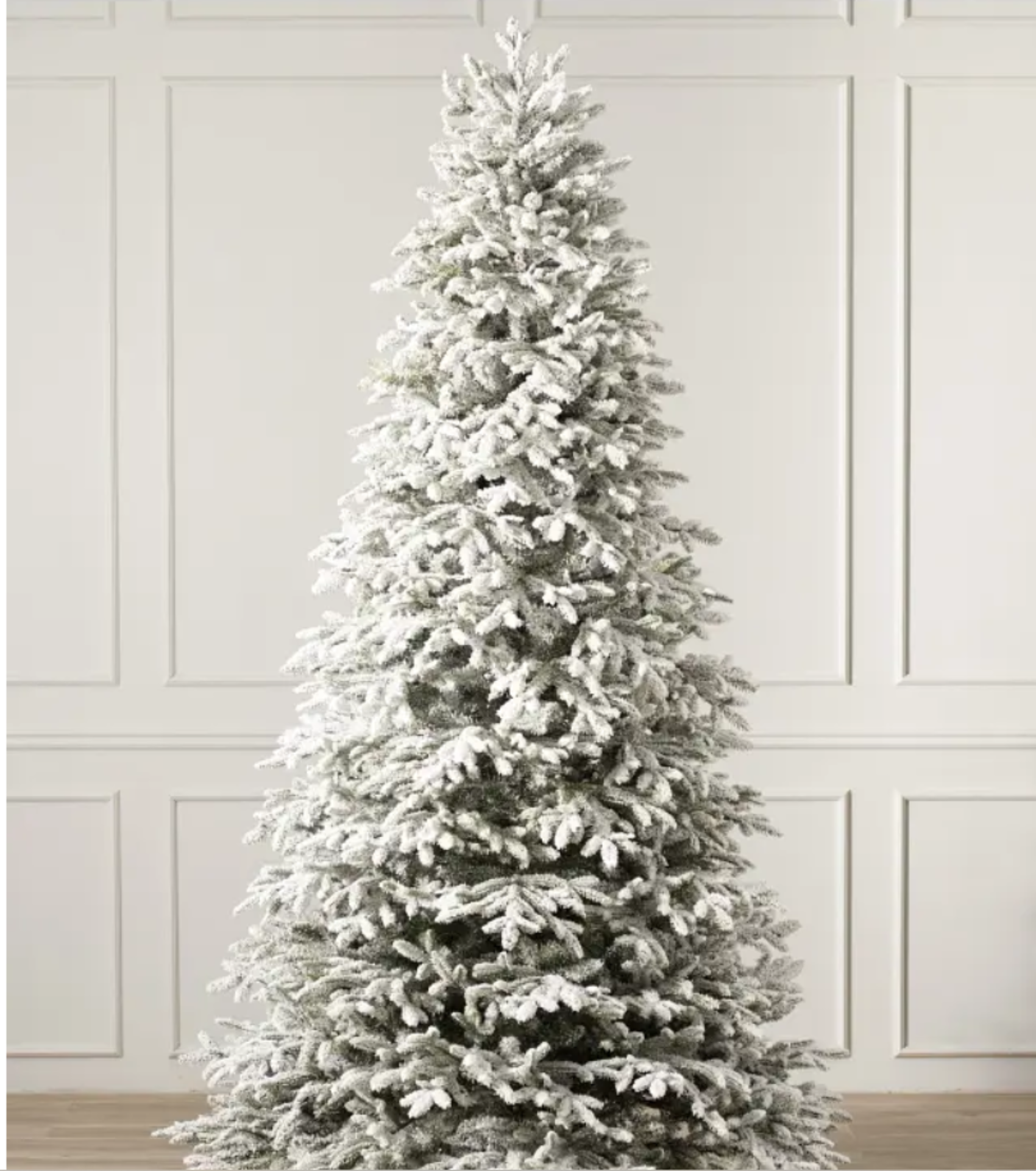 BH (The worlds leading Christmas Trees) Frosted Fraser Fir 6ft with LED Clear Lights. RRP £599.00.