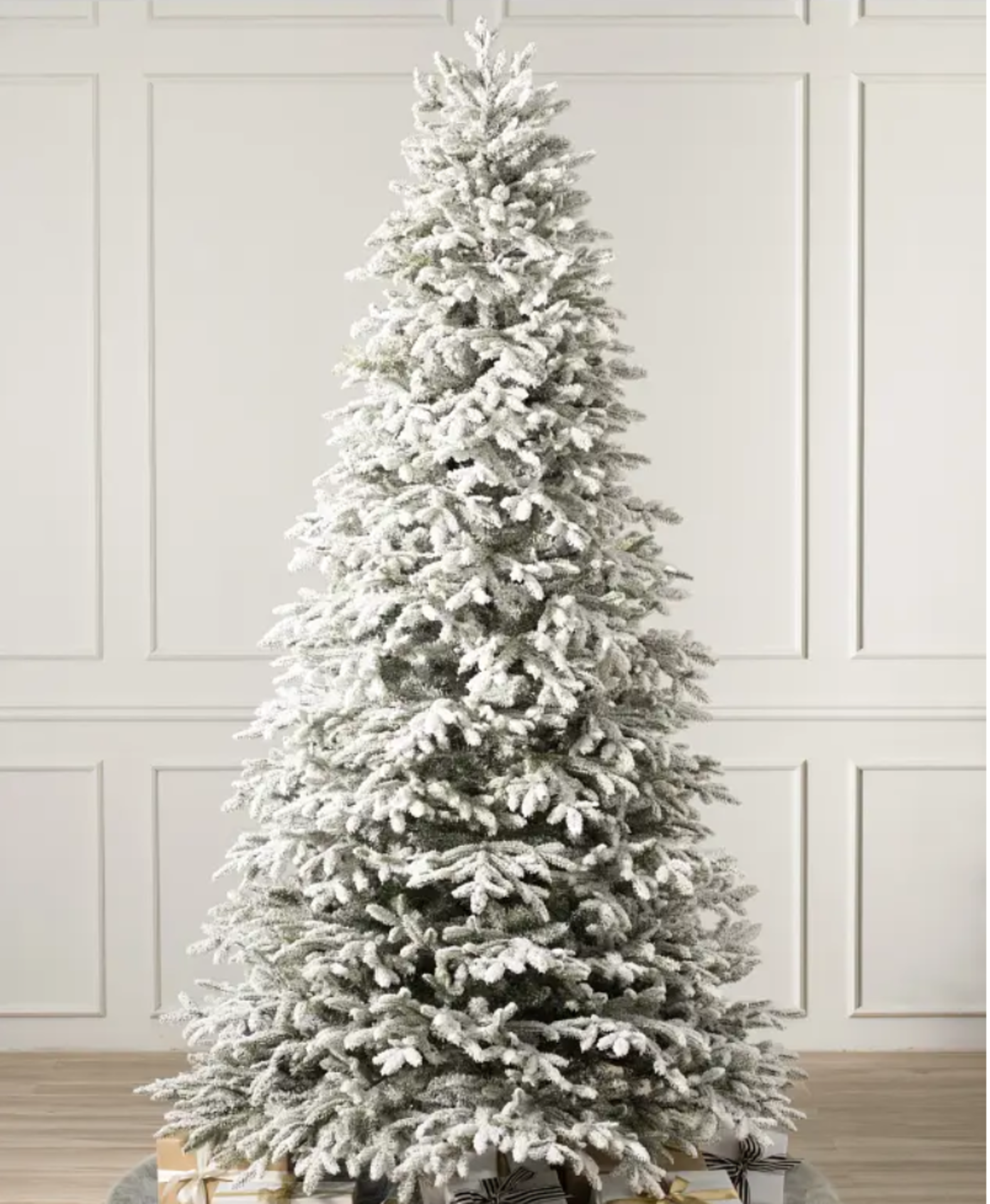 BH (The worlds leading Christmas Trees) Frosted Fraser Fir 9ft Unlit Tree. RRP £1,049.00. Invite the