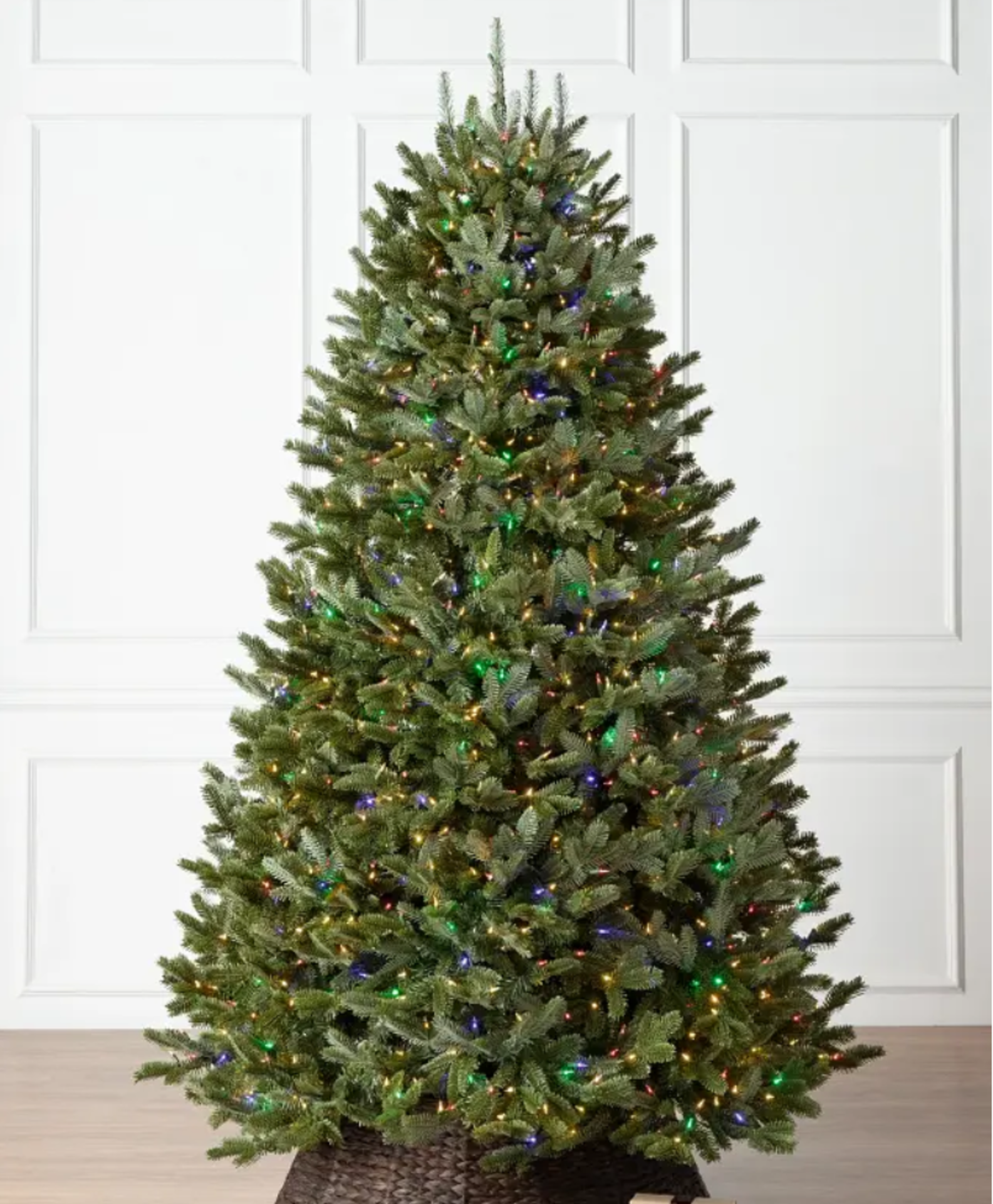 BH (The worlds leading Christmas Trees) BH Fraser Fir 6.5ft with LED Colour & Clear LED Lights.