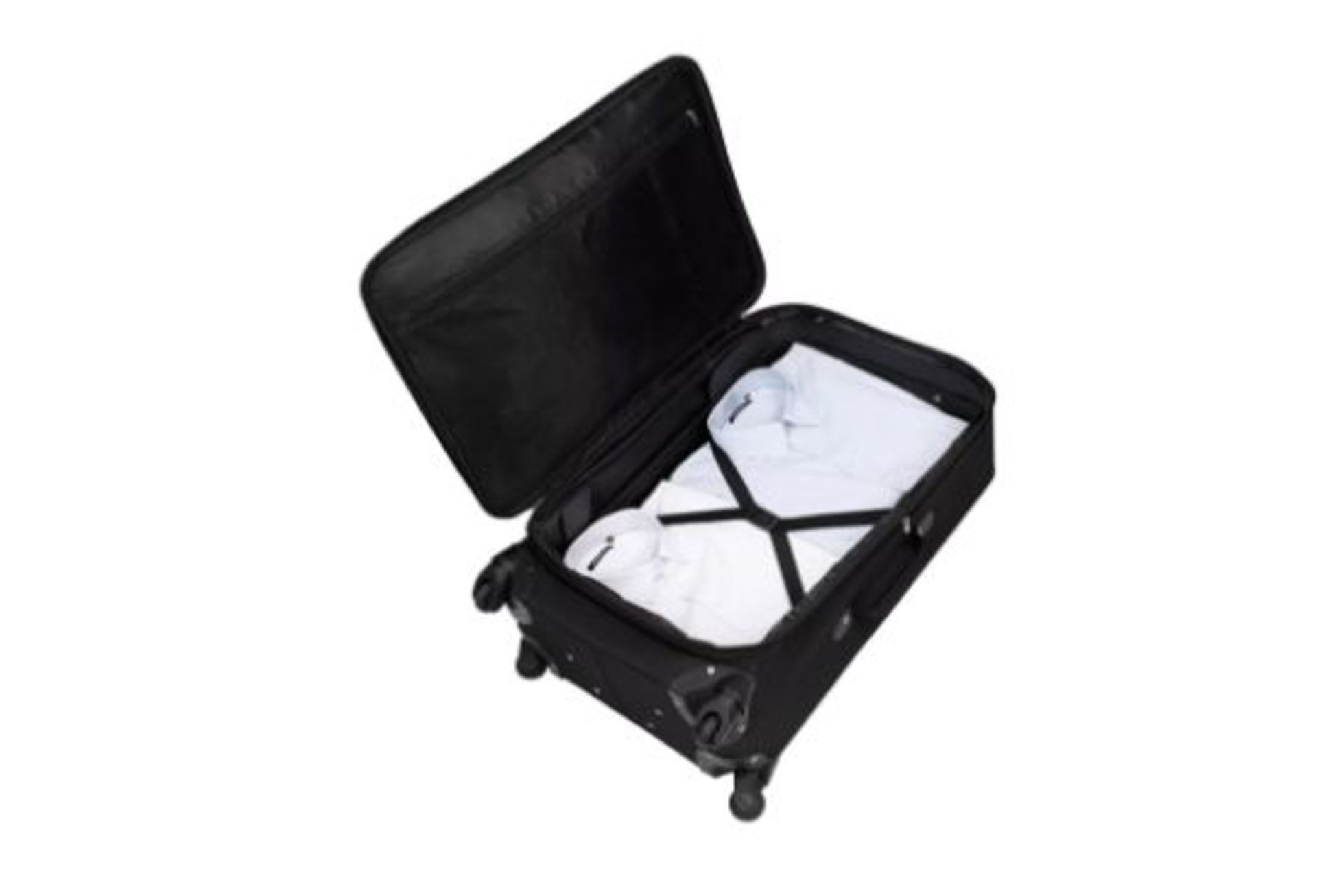 3 X NEW SETS OF TAG Ridgefield Black 5 Piece Softside Luggage Sets. RRP $300 per set, giving this - Image 7 of 9