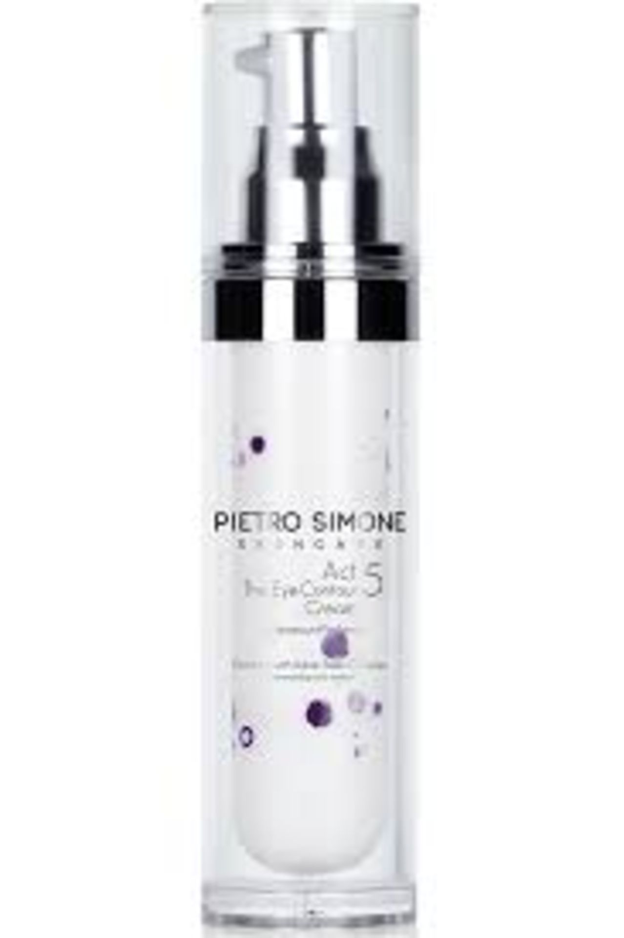 Pietro Simone Skincare: ACT 5: THE EYE CONTOUR CREAM 30ML. RRP £110.00. Our enigmatic eye cream is a