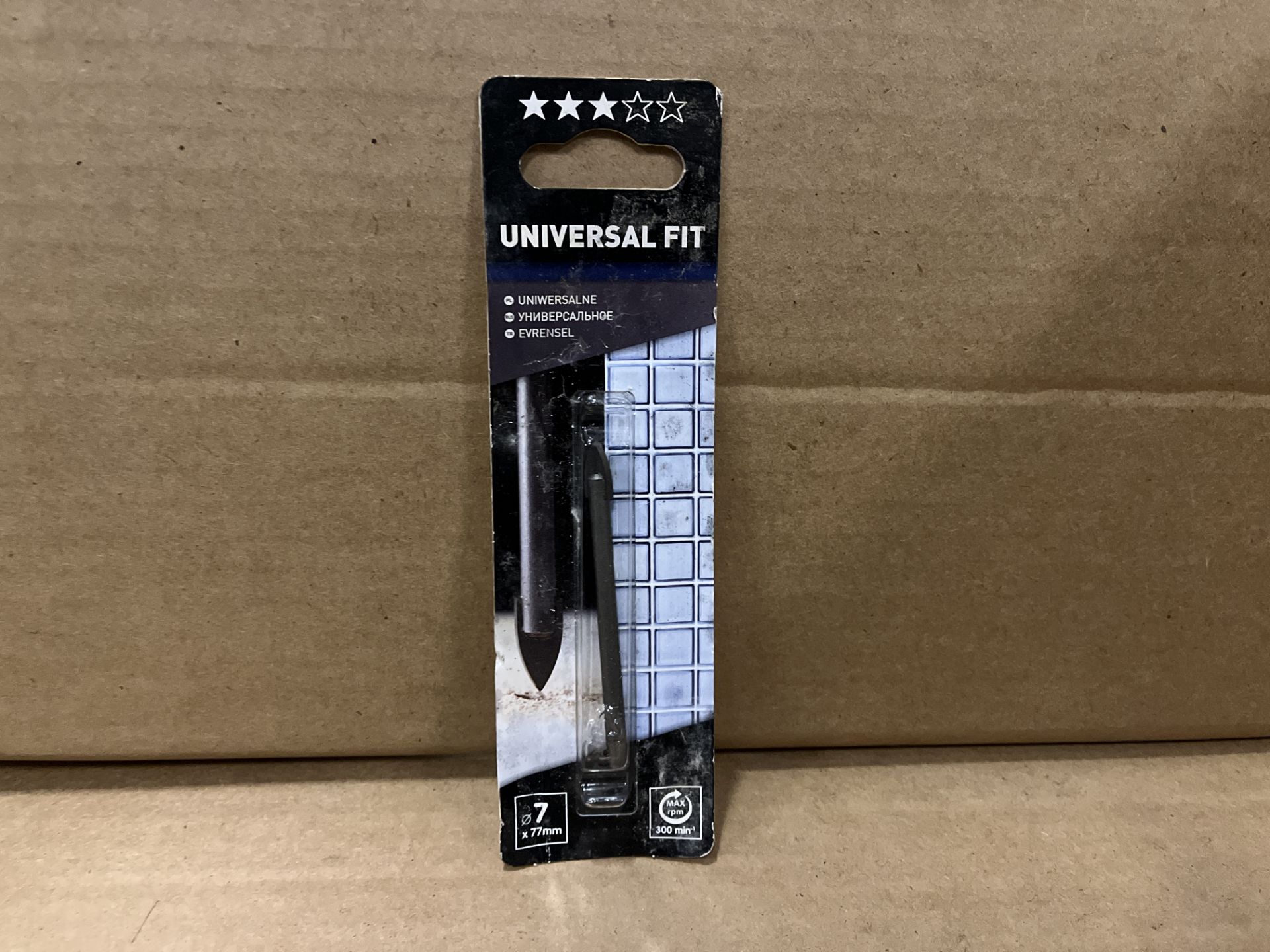 51 X UNIVERSAL TILE AND GLASS DRILL BITS 7MM RRP £10 EACH S2