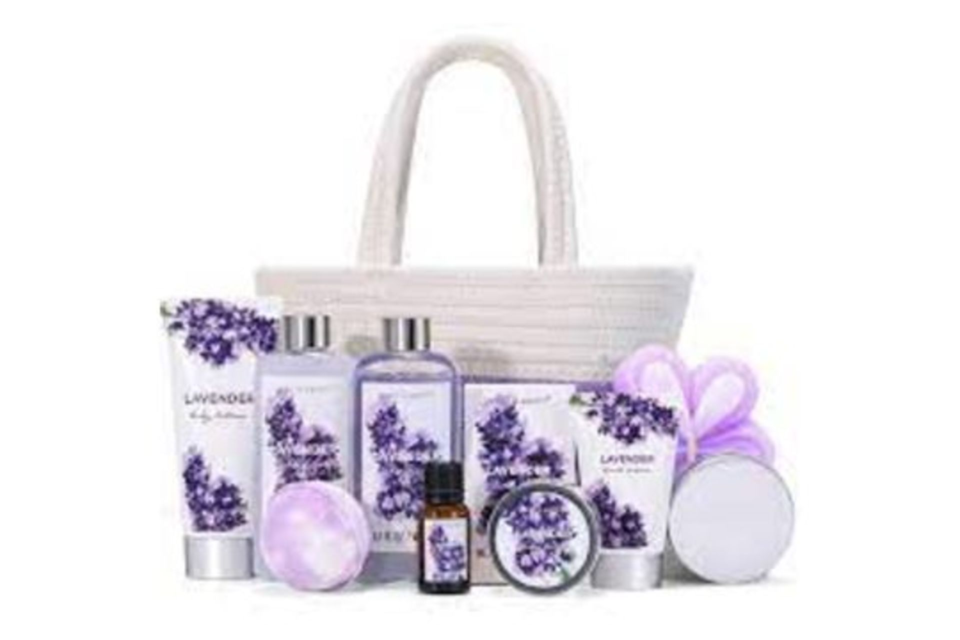 3 X NEW PACKAGED BODY & EARTH Lavender & Honey Spa Bathtub Set. (AMABE-3-1) Contents: This bath