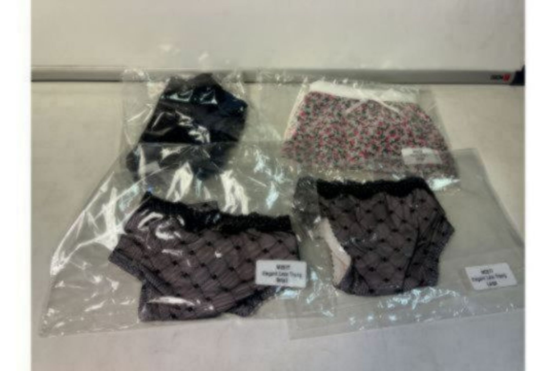 25 X BRAND NEW PAIRS OF LINGERIE IN VARIOUS STYLES AND SIZES R4