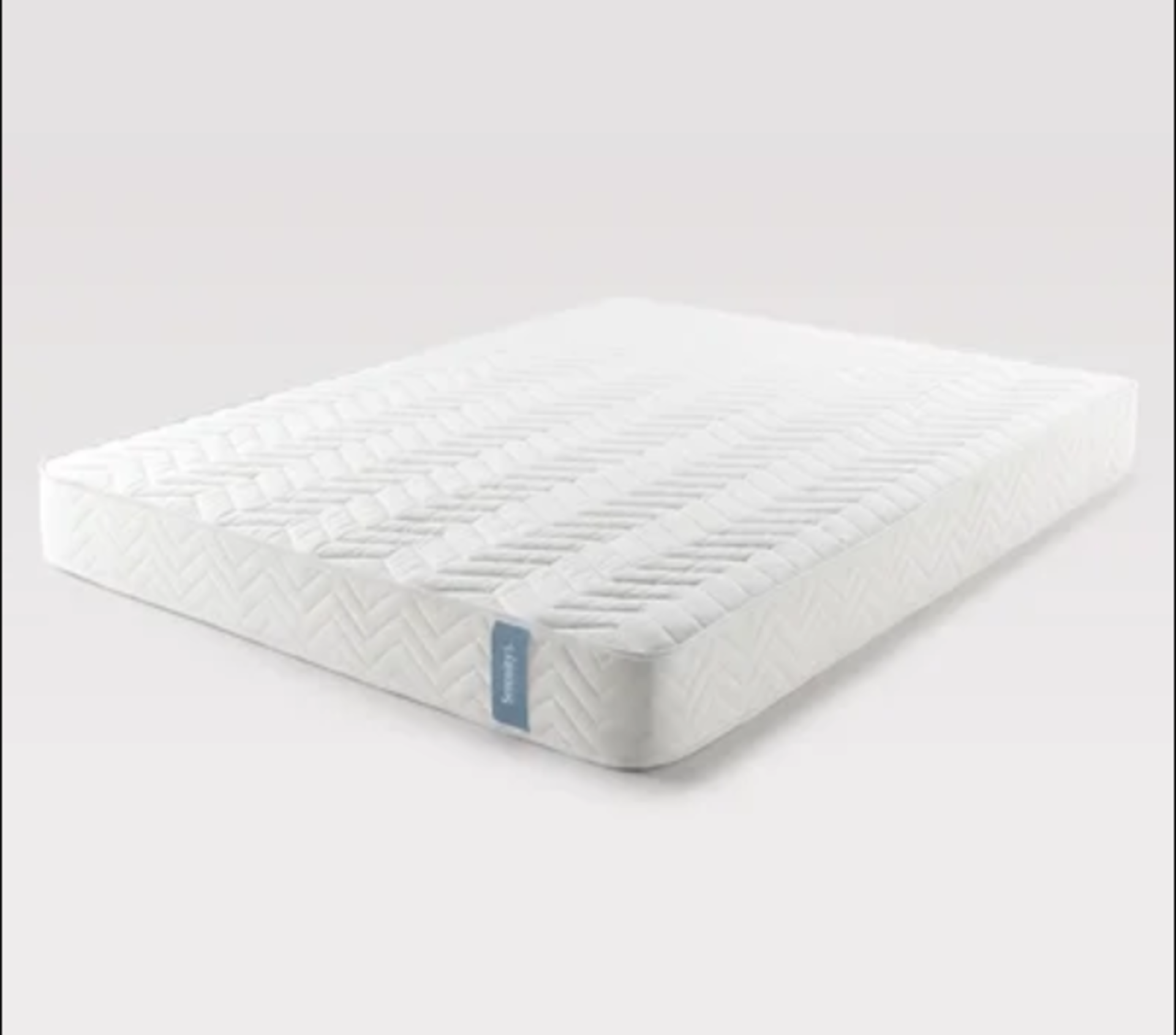 Whit Noise Serenity Hybrid Coil and Memory Foam Mattress. 90x190cm. This hybrid coil spring mattress - Image 2 of 2