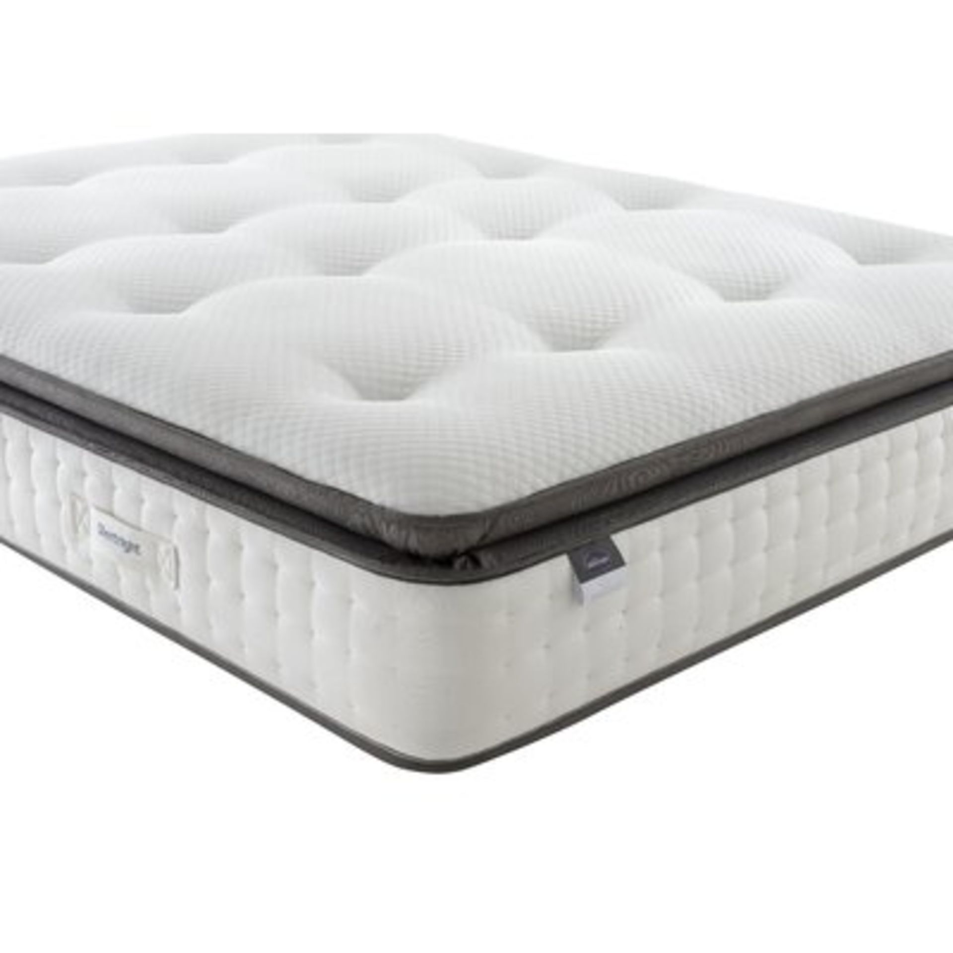 Silent Night Pillow Top Pocket 1000 Geltex Mattress. Super King. With Silentnight’s unique geltex - Image 2 of 2