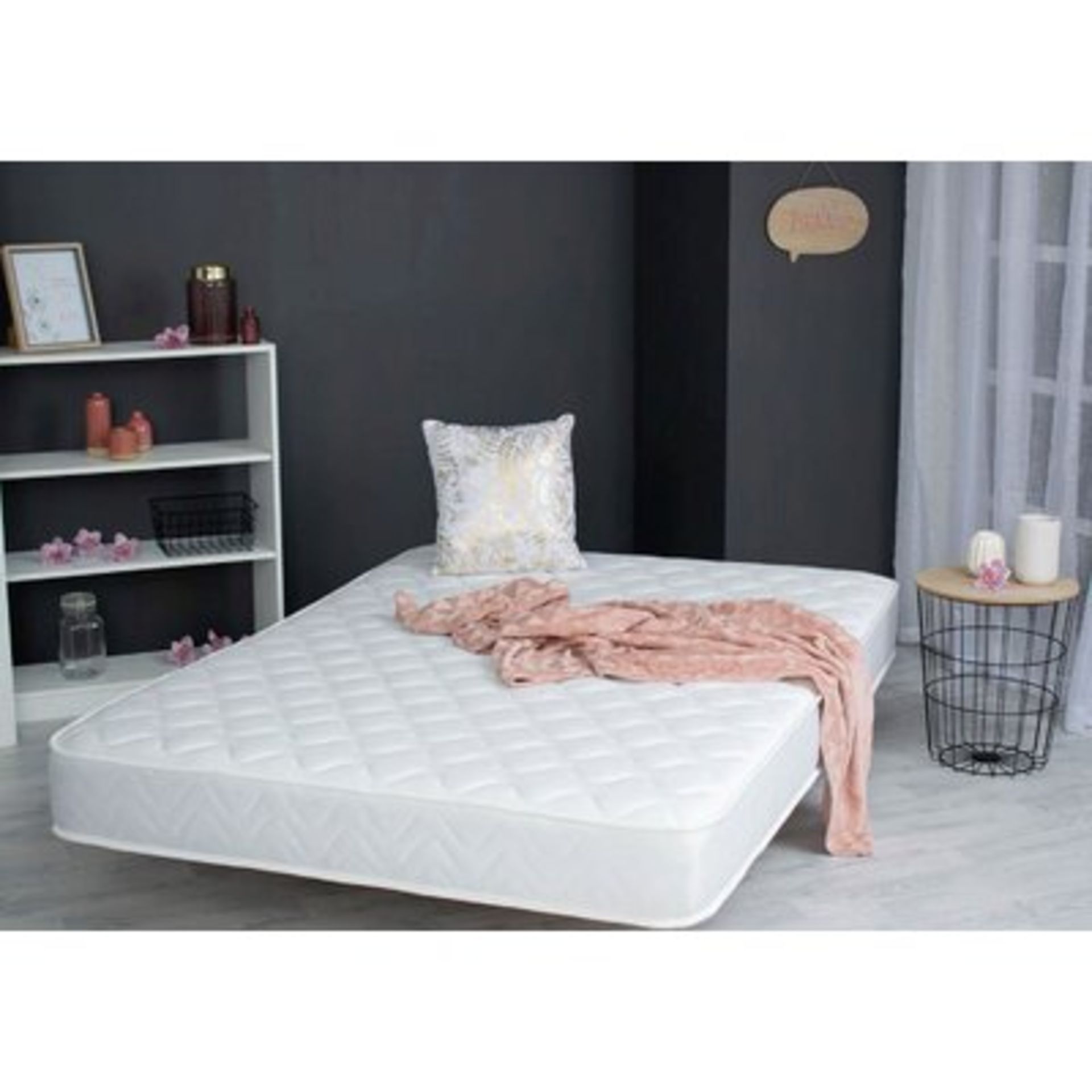 Nave Open Coil Mattress. Double. This mattress features an open coil design which offers a soft