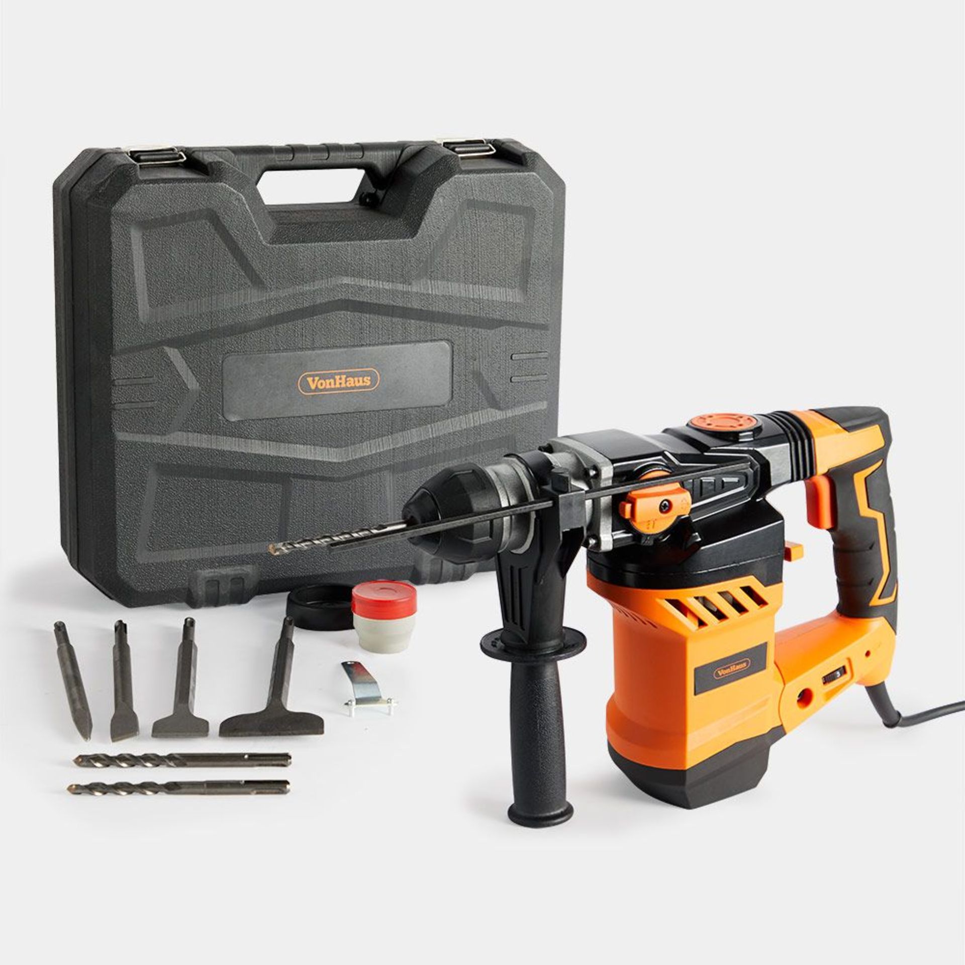 SDS Plus Drill. Perfect for tough tasks, such as demolishing brickwork, removing plaster, taking off